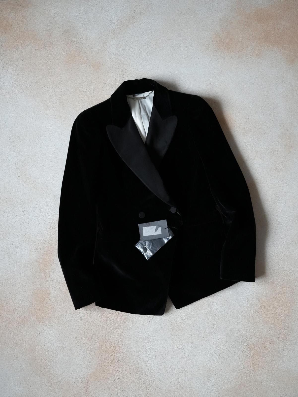 Other NEW FW2013 Alexander McQueen Velvet Tailored Blazer Women Size S / US 4 / IT 40 - 1 Thumbnail