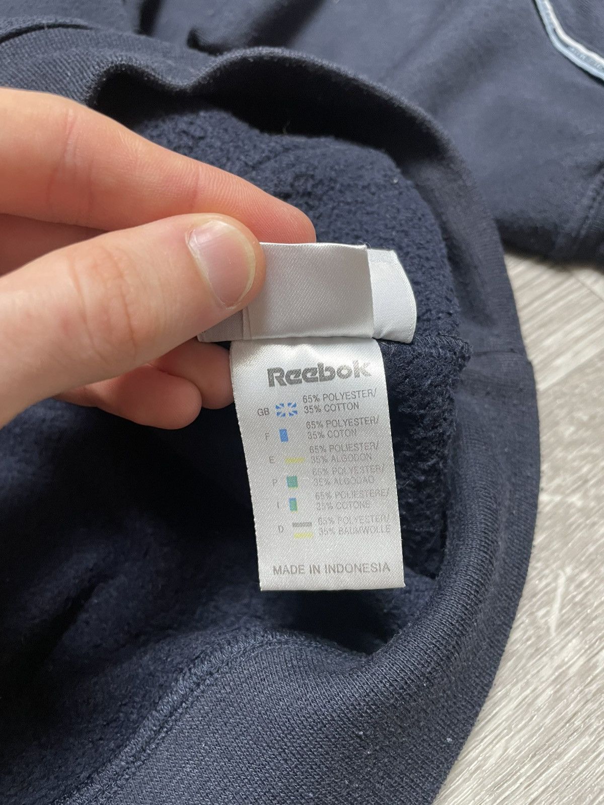 Reebok Vintage Reebok Athletic Dept. Hoodie 90s Size US S / EU 44-46 / 1 - 17 Thumbnail