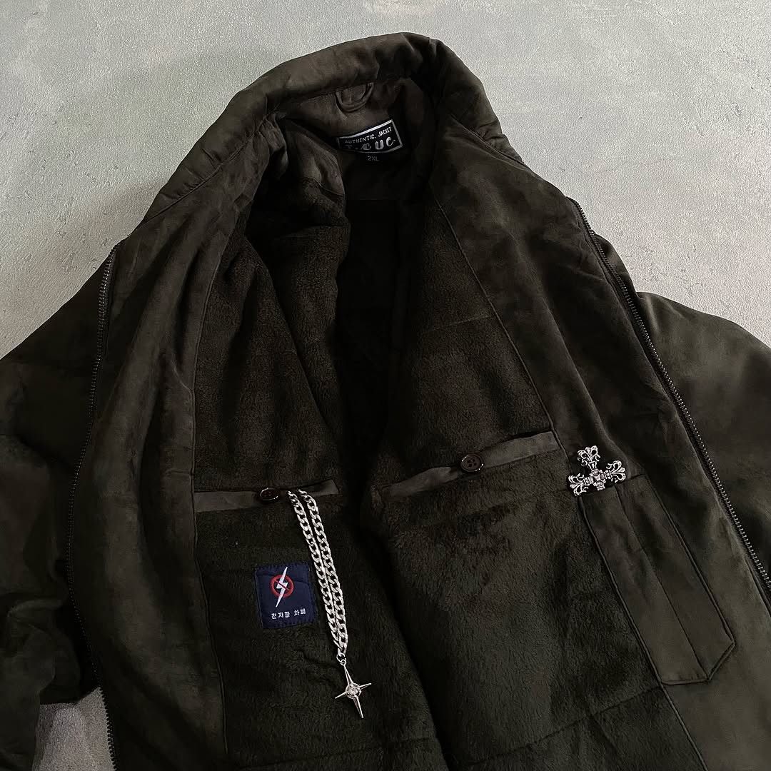 Other TBUC BOXY SUEDE WORK JACKET Size US XL / EU 56 / 4 - 4 Thumbnail