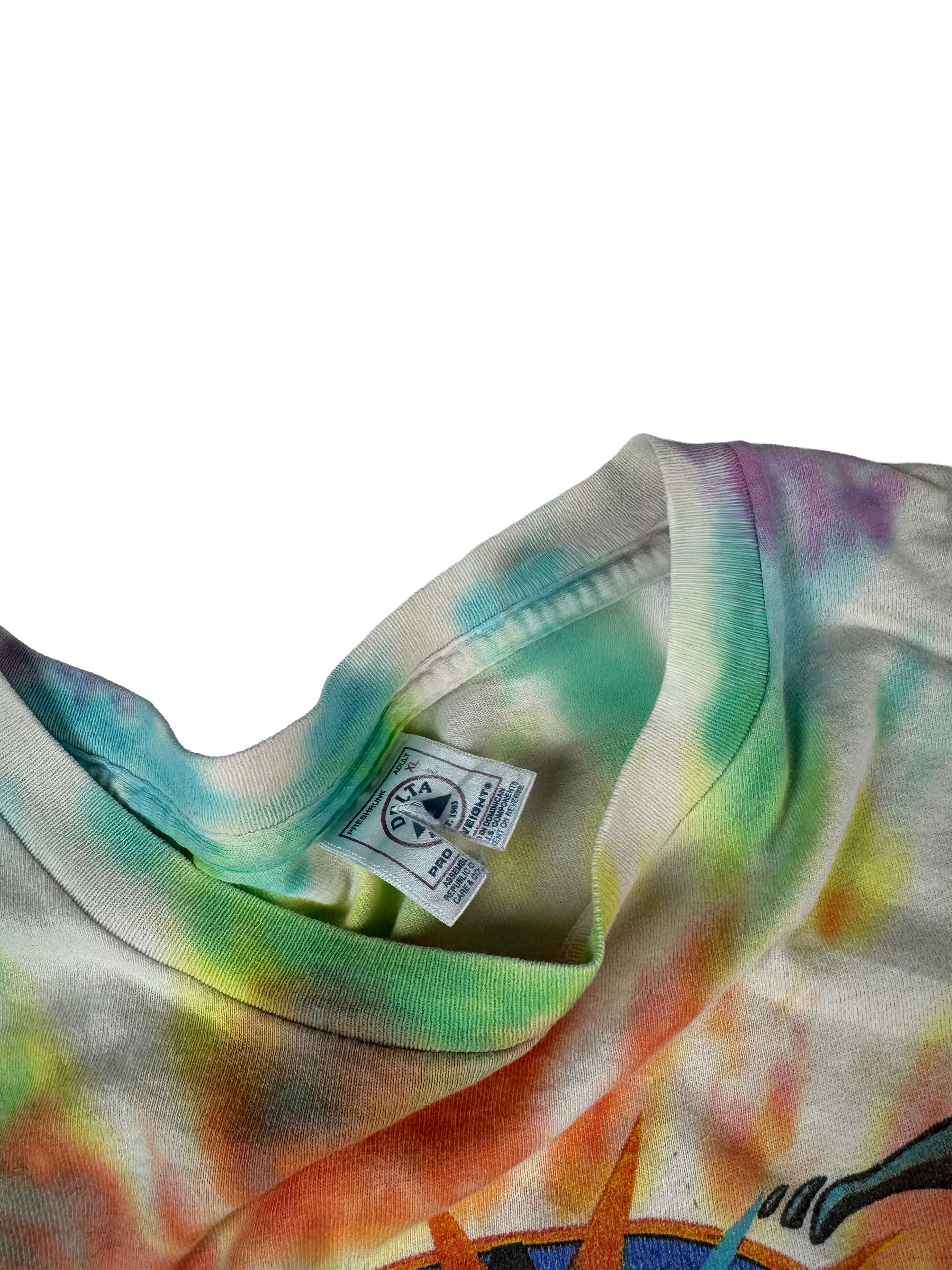 Vintage VINTAGE 2001 Summer Music Festival Tie Dye Tee Insane Size US XL / EU 56 / 4 - 5 Thumbnail