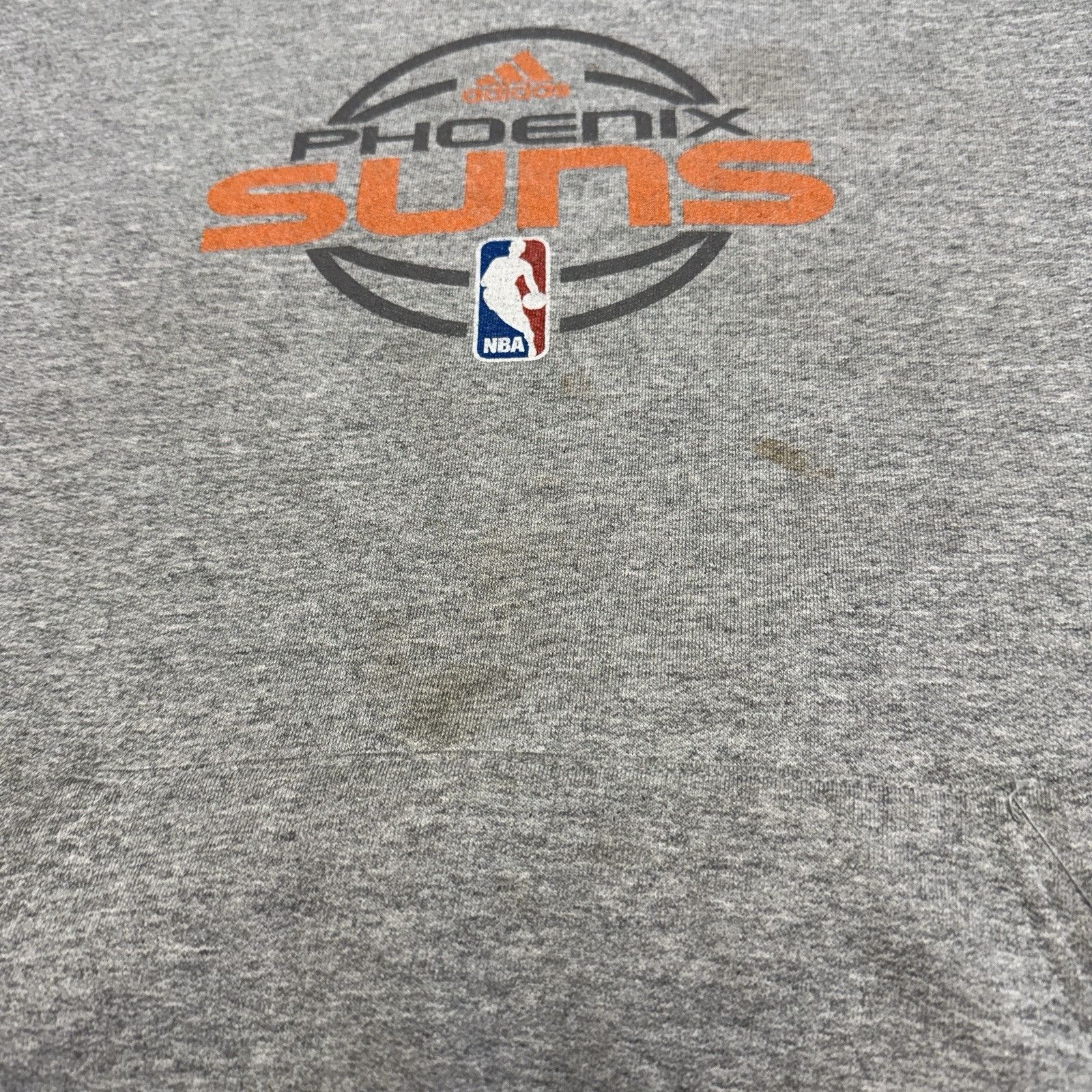 NBA Vintage Phoenix Suns Adidas Hoodie Sweatshirt Mens XL Gray Size US XL / EU 56 / 4 - 4 Thumbnail