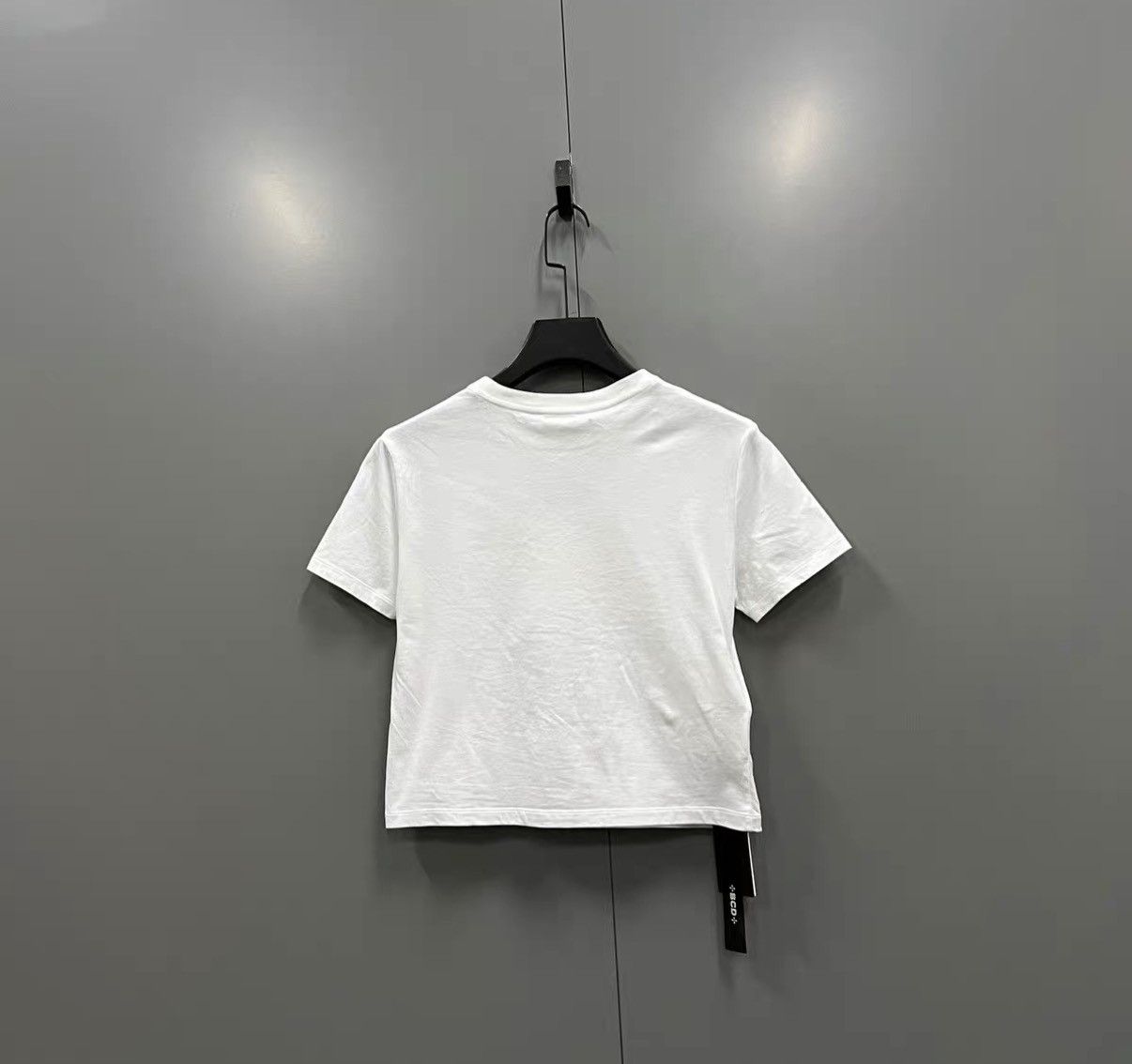 Miu Miu Miu Miu White Logo Short Sleeve Top J41 Size M / US 6-8 / IT 42-44 - 2 Thumbnail