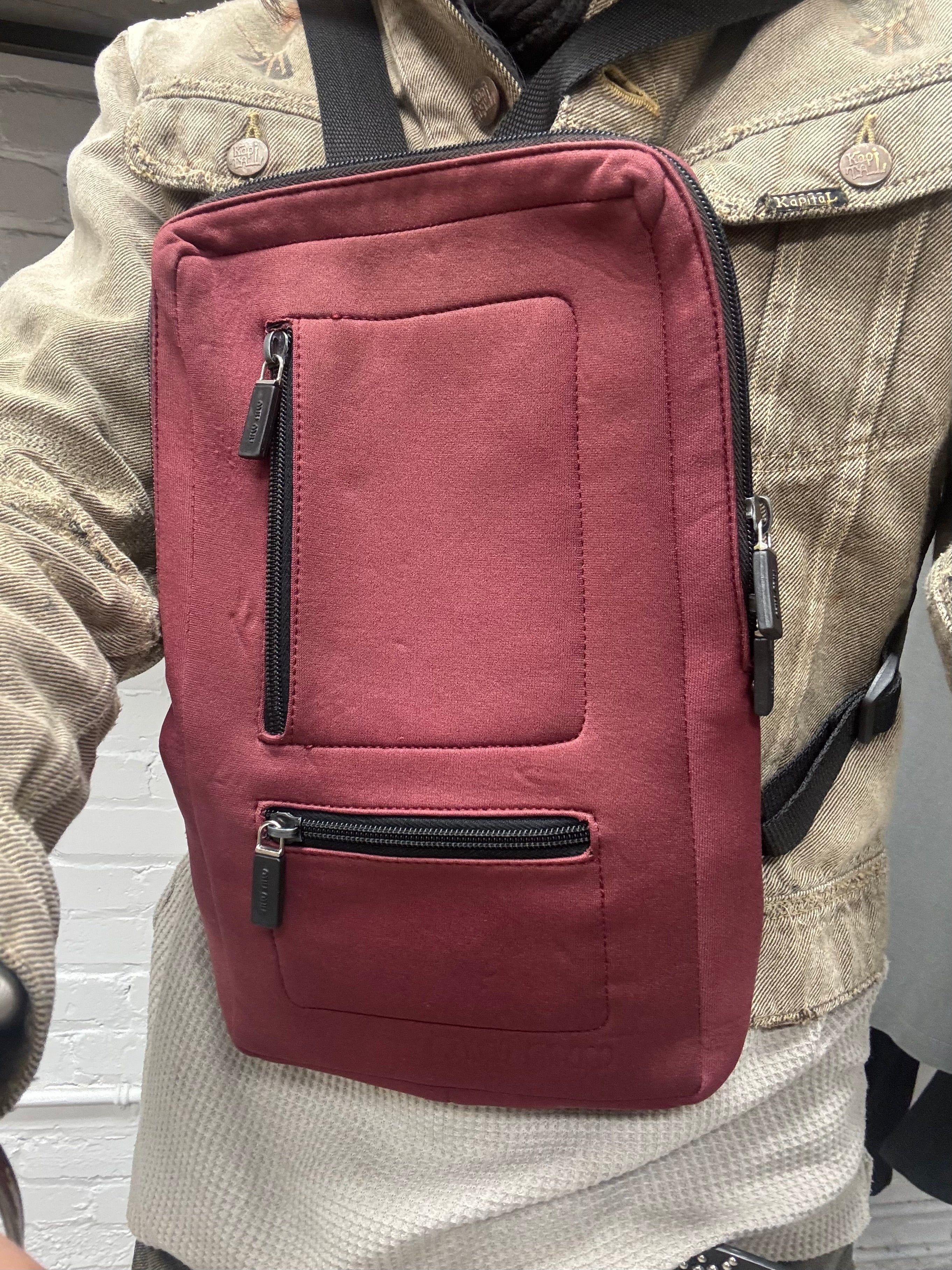 Miu Miu Vintage Miu Miu Miniature ‘Shell’ Sun Faded Red Backpack Size ONE SIZE - 5 Thumbnail