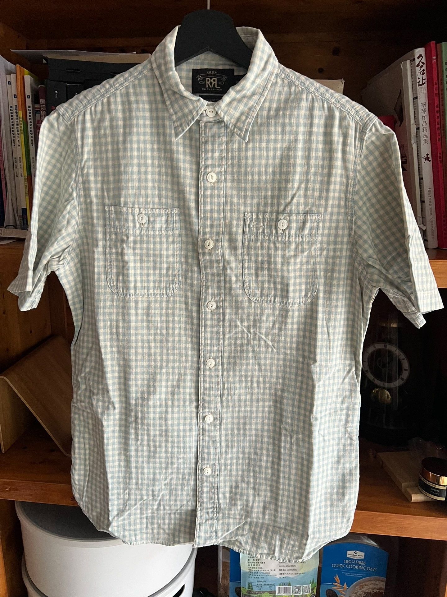 RRL Ralph Lauren RRL Double RL Checkered Short-Sleeve Shirt Size US S / EU 44-46 / 1 - 3 Thumbnail