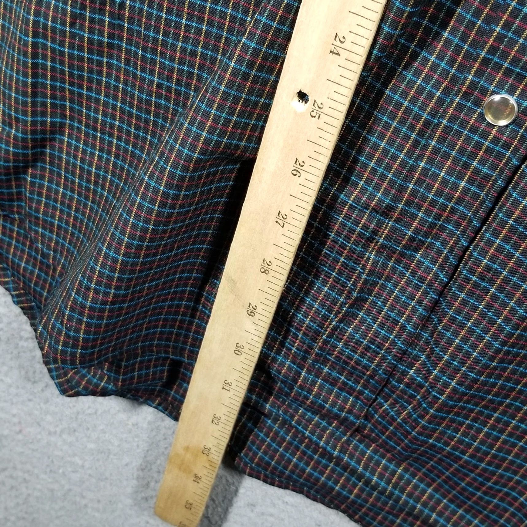 Pendleton VINTAGE Pendleton Wool Western Shirt Men’s Large Long Sleeve Plaid check 100% Wool Outdoor Casual Size US L / EU 52-54 / 3 - 4 Thumbnail