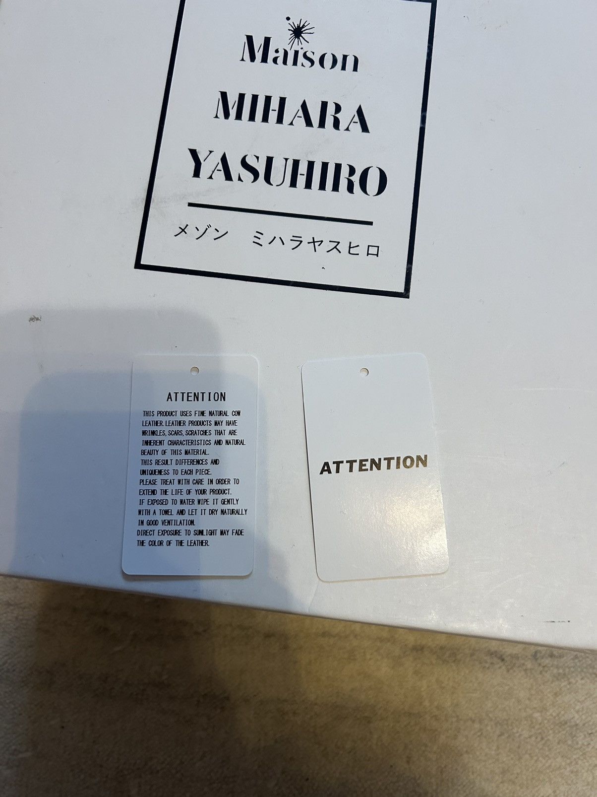 Maison MIHARA YASUHIRO Mihara Yasuhiro Leather Sneakers Size US 7 / EU 40 - 3 Thumbnail