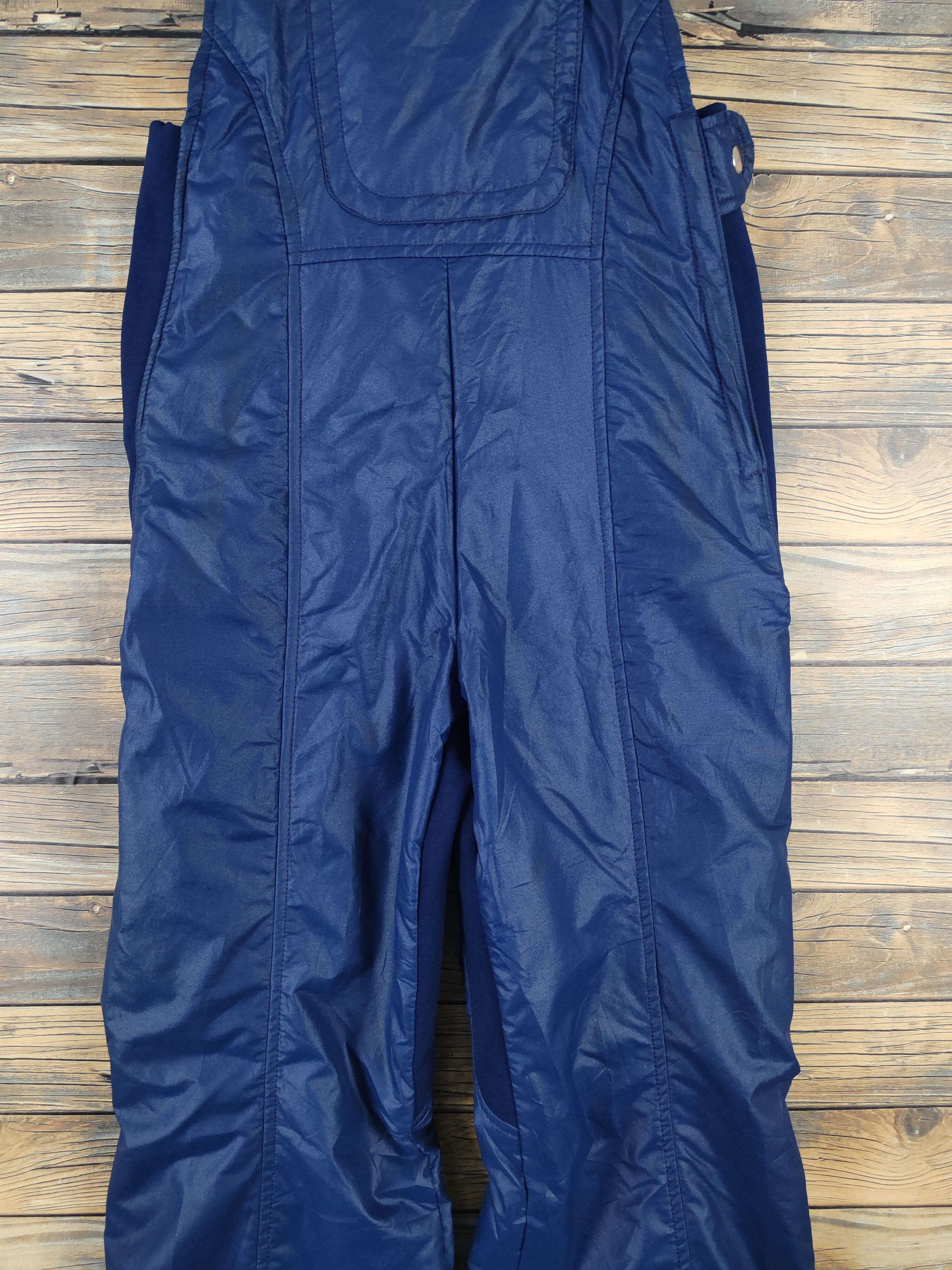 Braun Braun Navy Overall Snow Pants Ski Jumpsuits Size US 28 / EU 44 - 6 Thumbnail