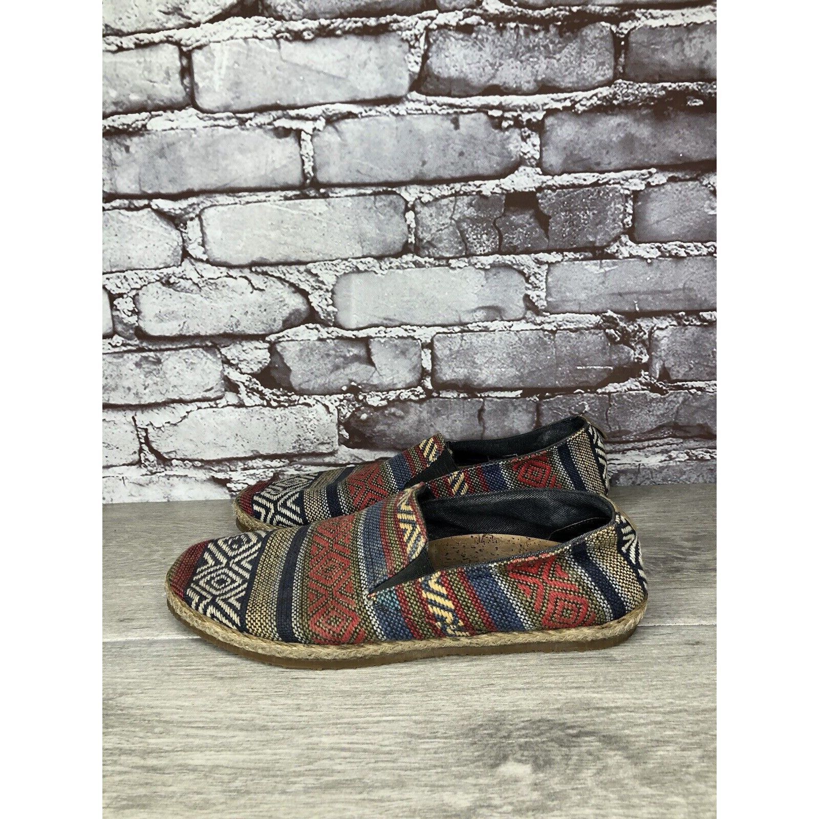 Other PATARA Chiang Mai Seeker MultiColor Fabric Slip On Loafers S Size US 8 / EU 41 - 20 Thumbnail