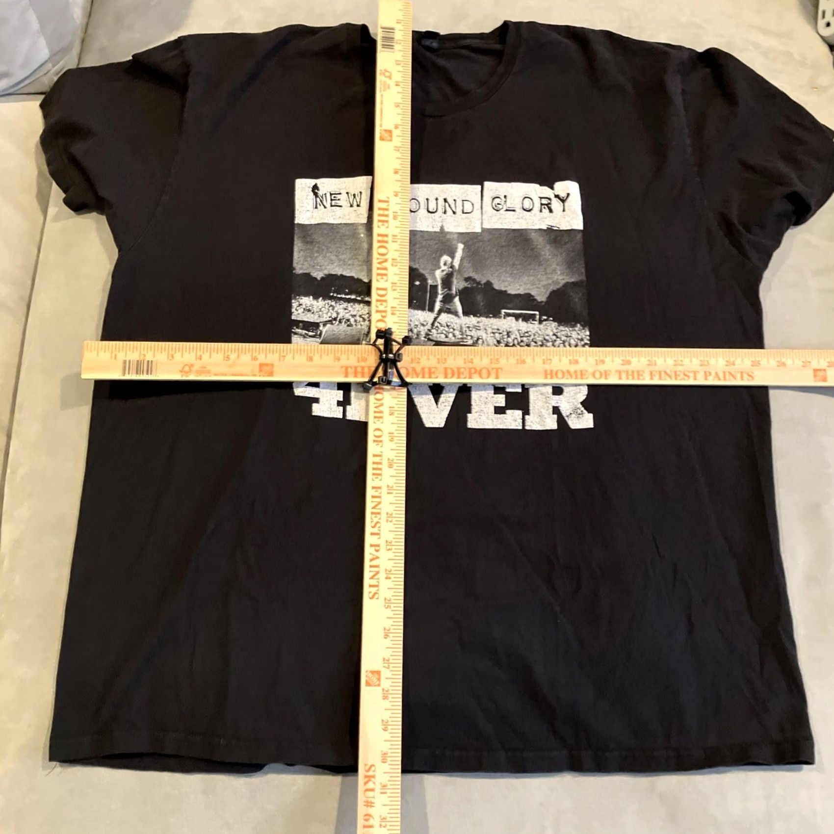 Vintage NEW FOUND GLORY Black Graphic T Shirt XXL Super Soft 4EVER Awesome Size US XXL / EU 58 / 5 - 4 Thumbnail