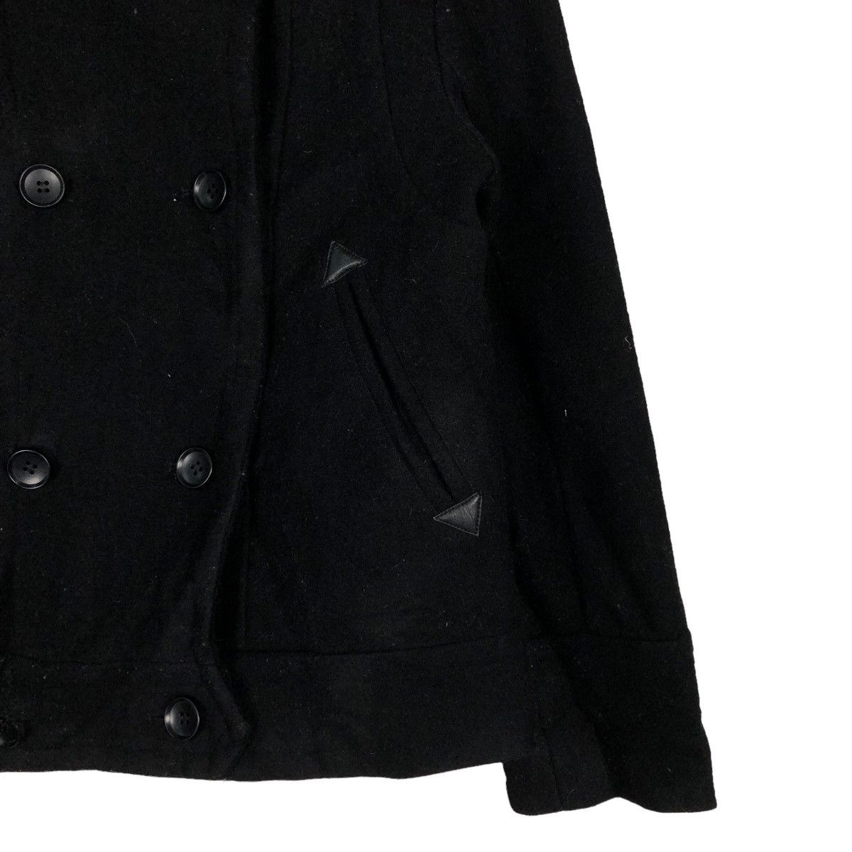 Issey Miyake 🔥Cropped Biker Jacket Tsumori Chisato Japan Double Breast Size US S / EU 44-46 / 1 - 5 Thumbnail