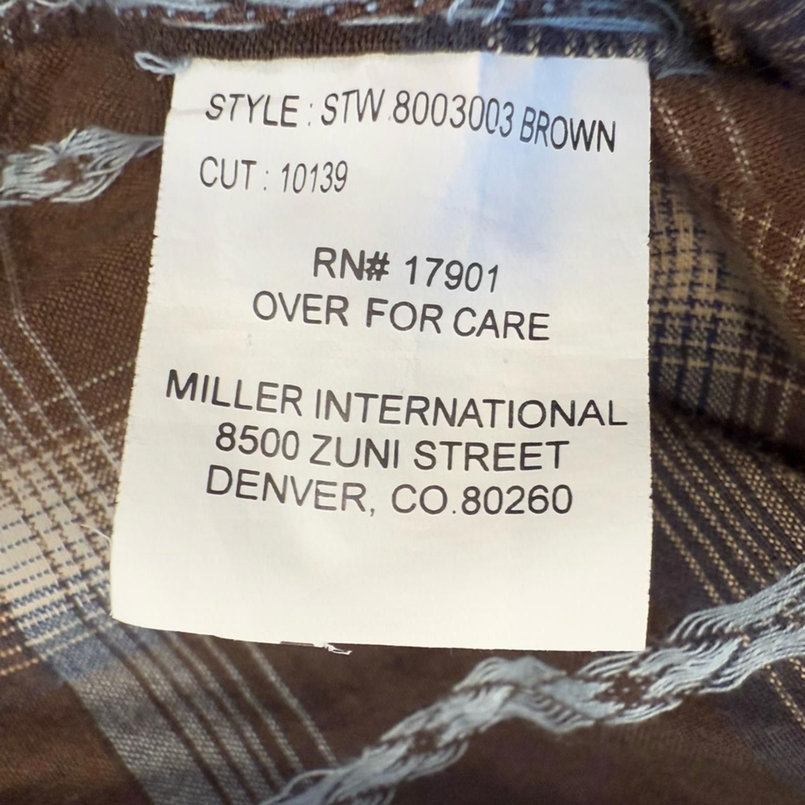 Other Southern Thread western embroidered cowboy rodeo shirt SZ LG Size US L / EU 52-54 / 3 - 10 Thumbnail