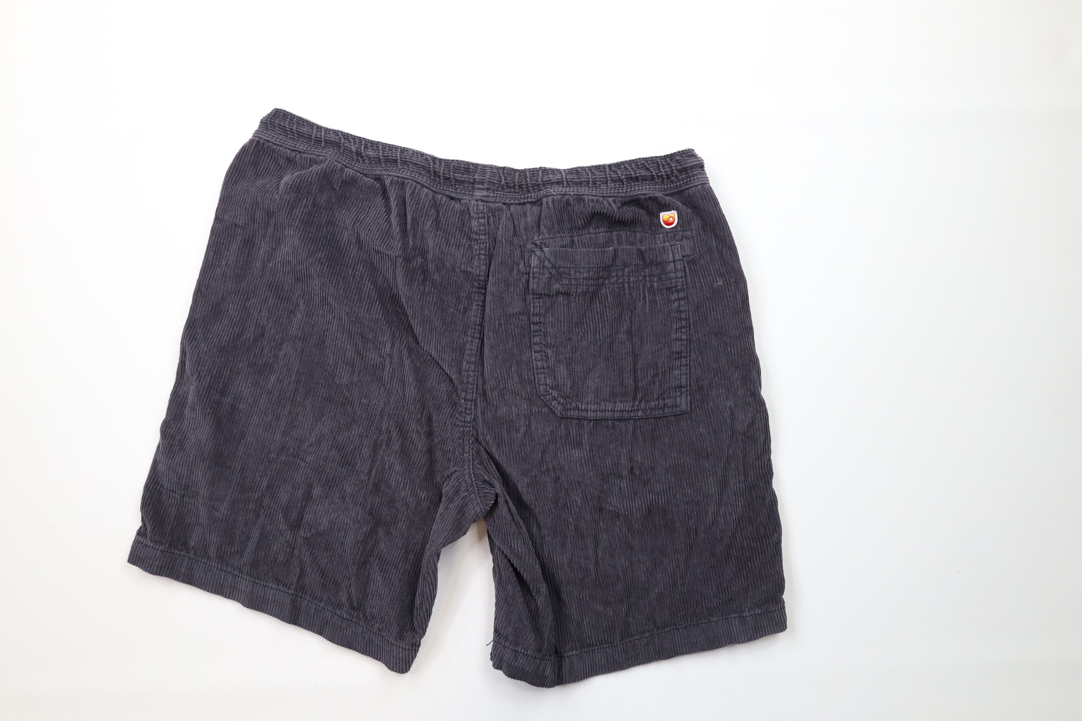 Vintage Vintage 90s Streetwear Knee Corduroy Shorts Gray Cotton Size US 36 / EU 52 - 7 Thumbnail