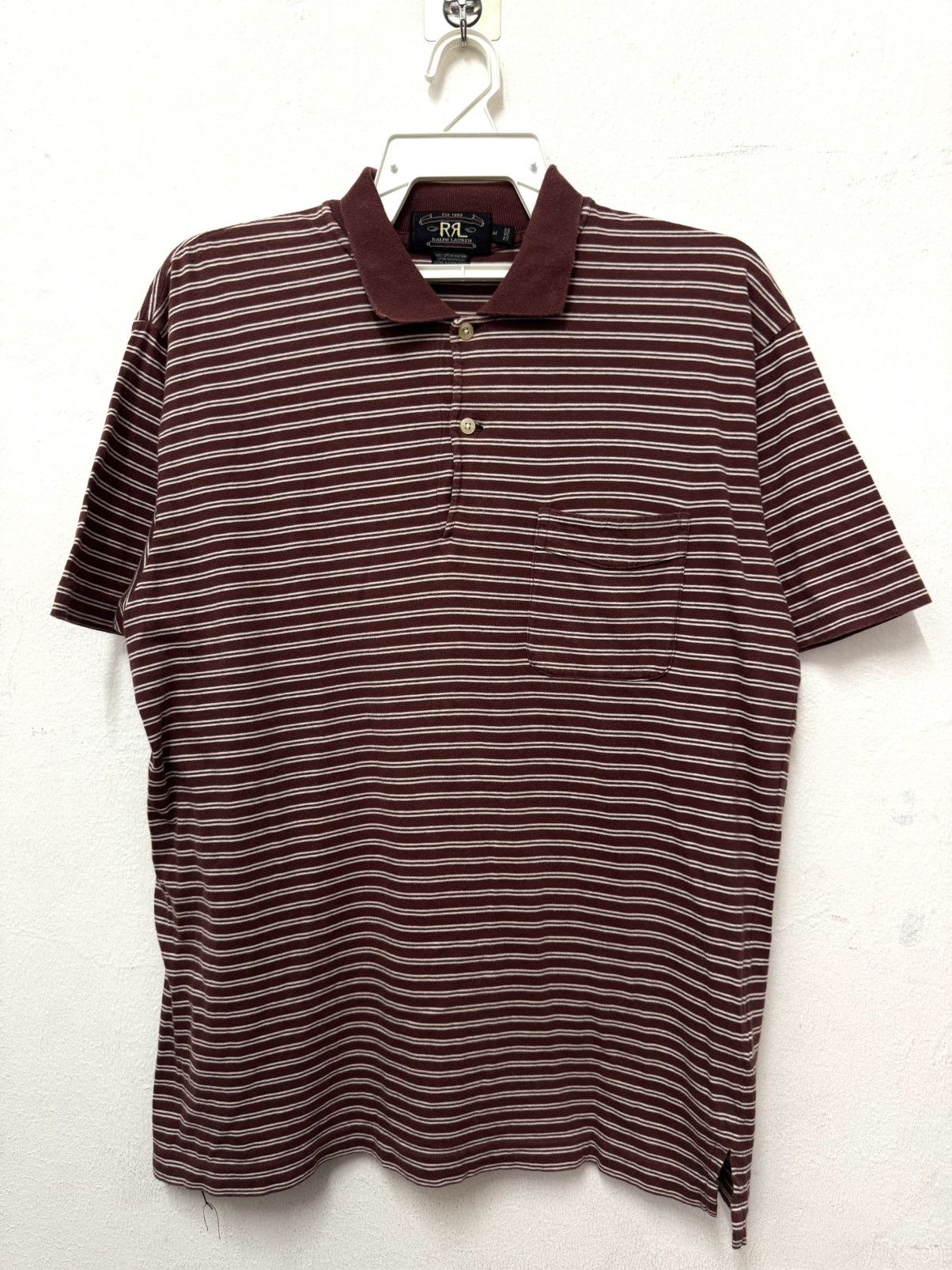 Double RL Ralph Lauren Stripes Polo Shirt