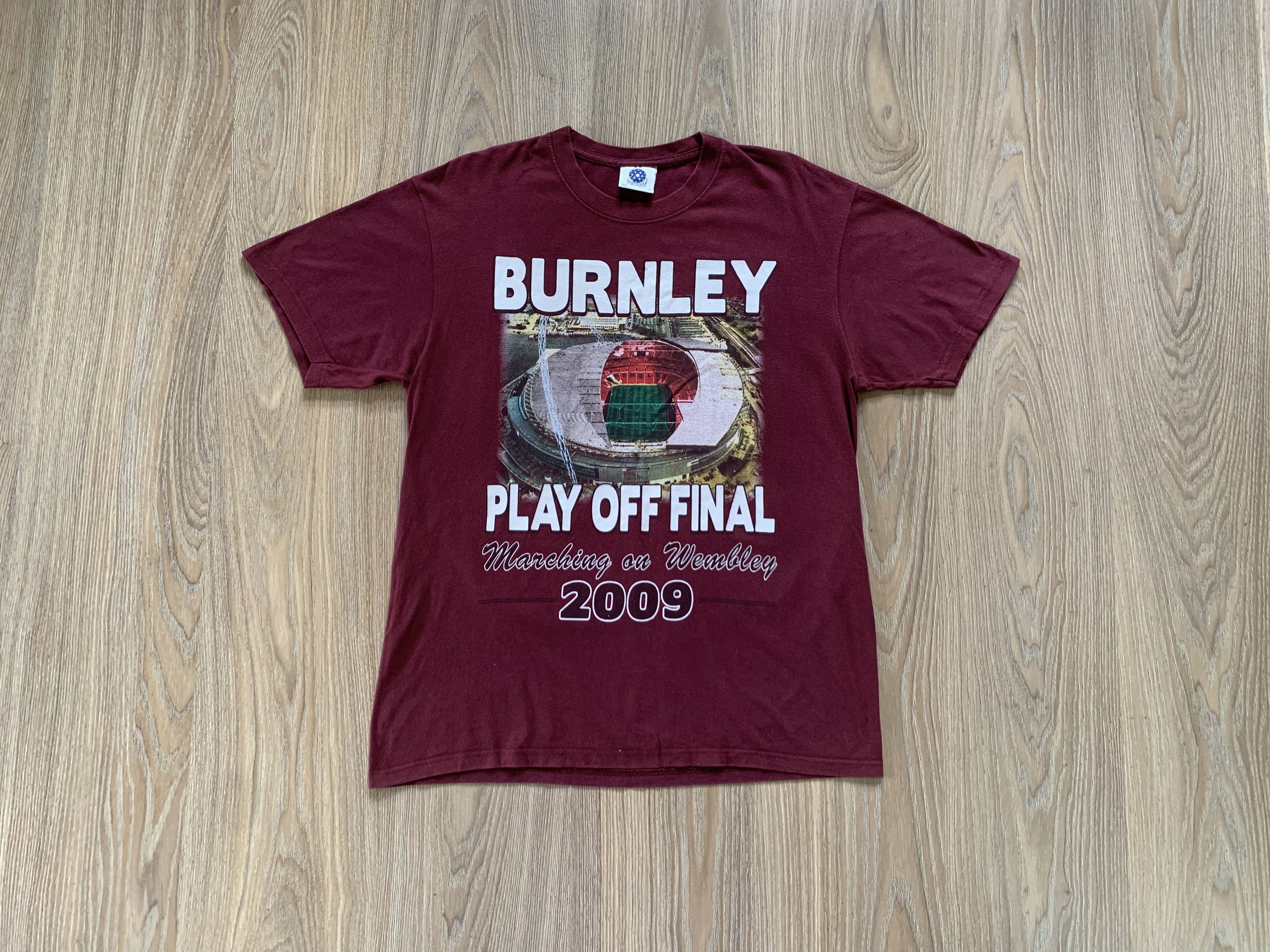 Vintage Starworld Burnley Play Off Final 2009 Printed T Shirt Size US M / EU 48-50 / 2 - 1 Thumbnail