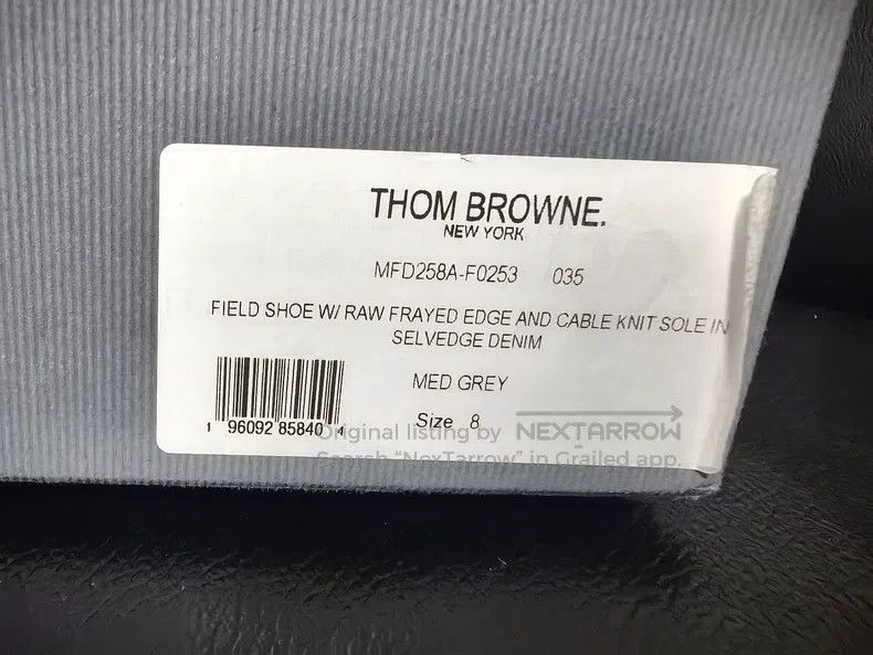 Thom Browne Thom Browne Fashionable board shoes Size US 8 / EU 41 - 9 Thumbnail