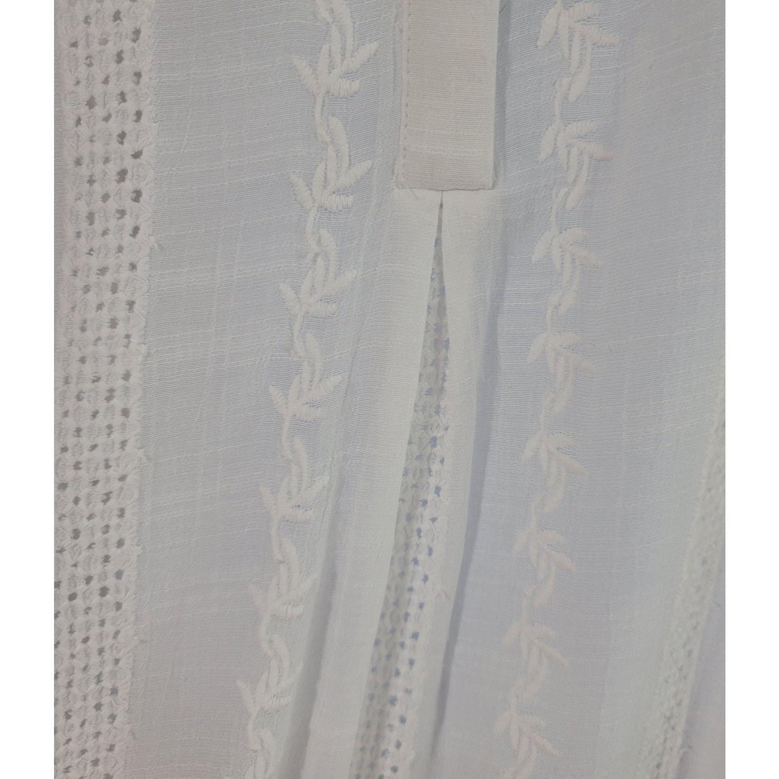 Other Knox Rose White Sleeveless Hi Low Tunic Tank Medium Boho Size M / US 6-8 / IT 42-44 - 2 Thumbnail