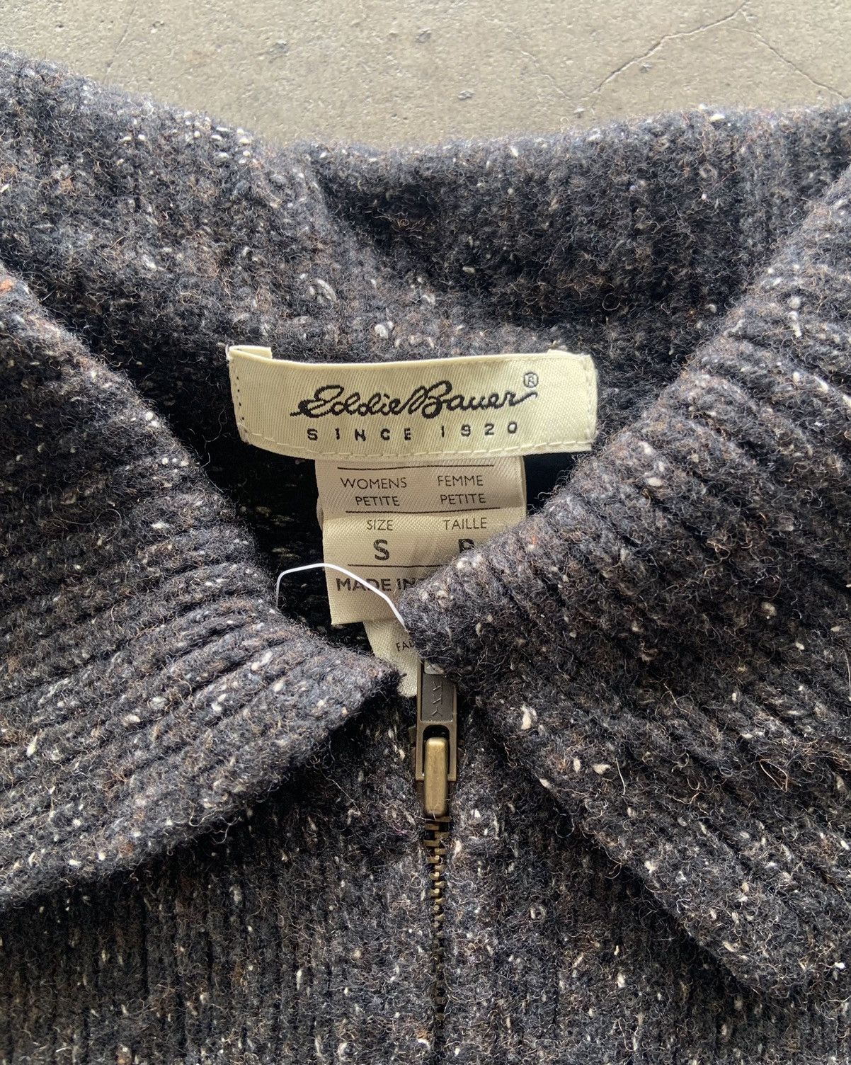 Eddie Bauer × Japanese Brand × Vintage 2000s Addie Bauer Zip Up Sweater Size US M / EU 48-50 / 2 - 3 Thumbnail