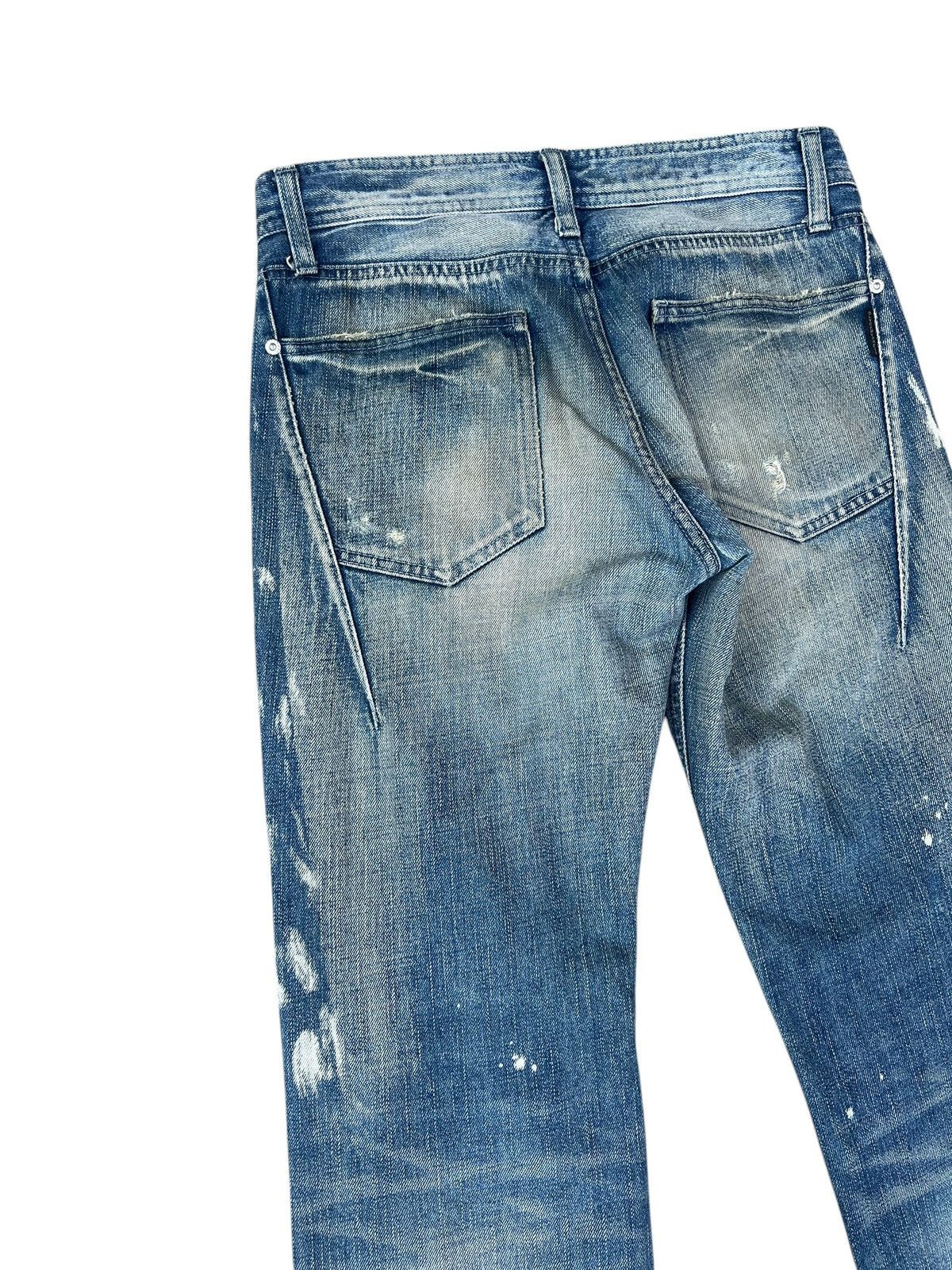 Neil Barrett Vintage Neil Barret Distressed Faded Denim Jeans Size US 29 - 10 Thumbnail