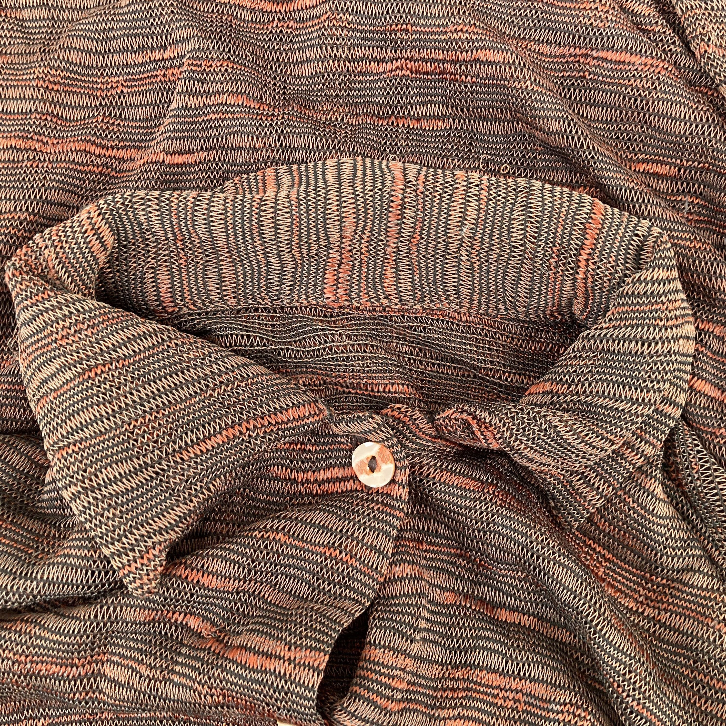 Vintage Vintage Tessuto Cloth Stoff Tissue Tejido Tecido Italy Shirt Size US XS / EU 42 / 0 - 5 Thumbnail