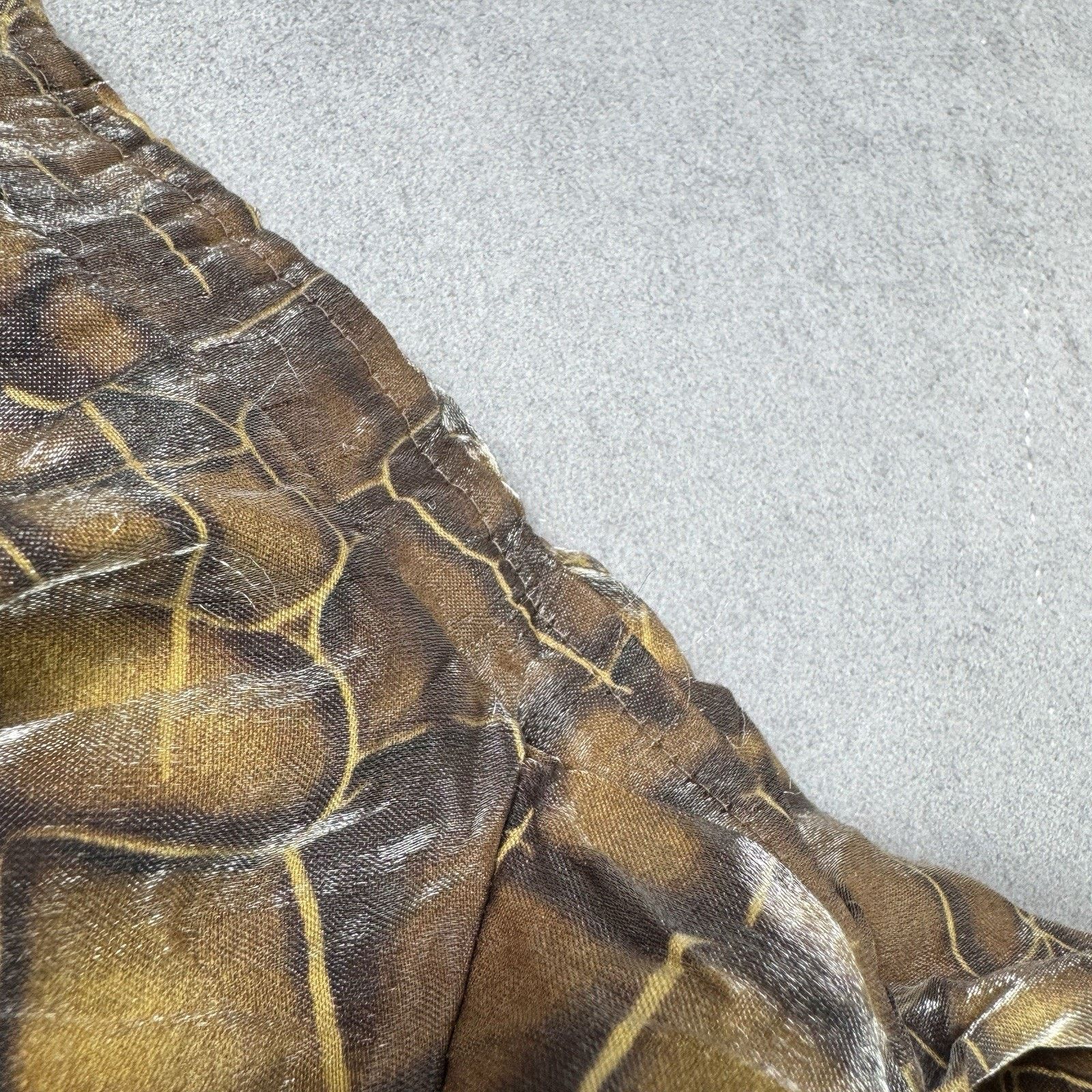 Vintage Vintage Alberto Makali Mini Dress Size S Animal Pattern Size S / US 4 / IT 40 - 17 Thumbnail