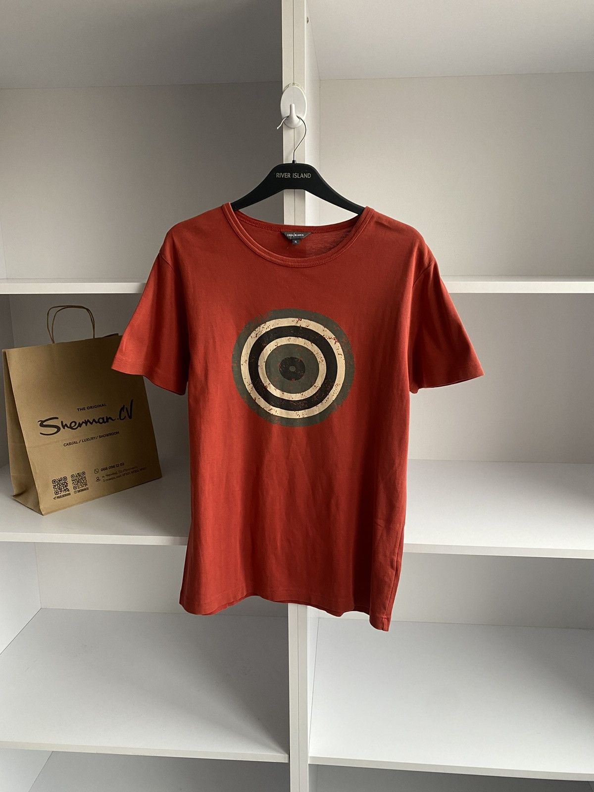 Casablanca × Vintage Vintage Casablanca Target Tee Size US L / EU 52-54 / 3 - 1 Thumbnail