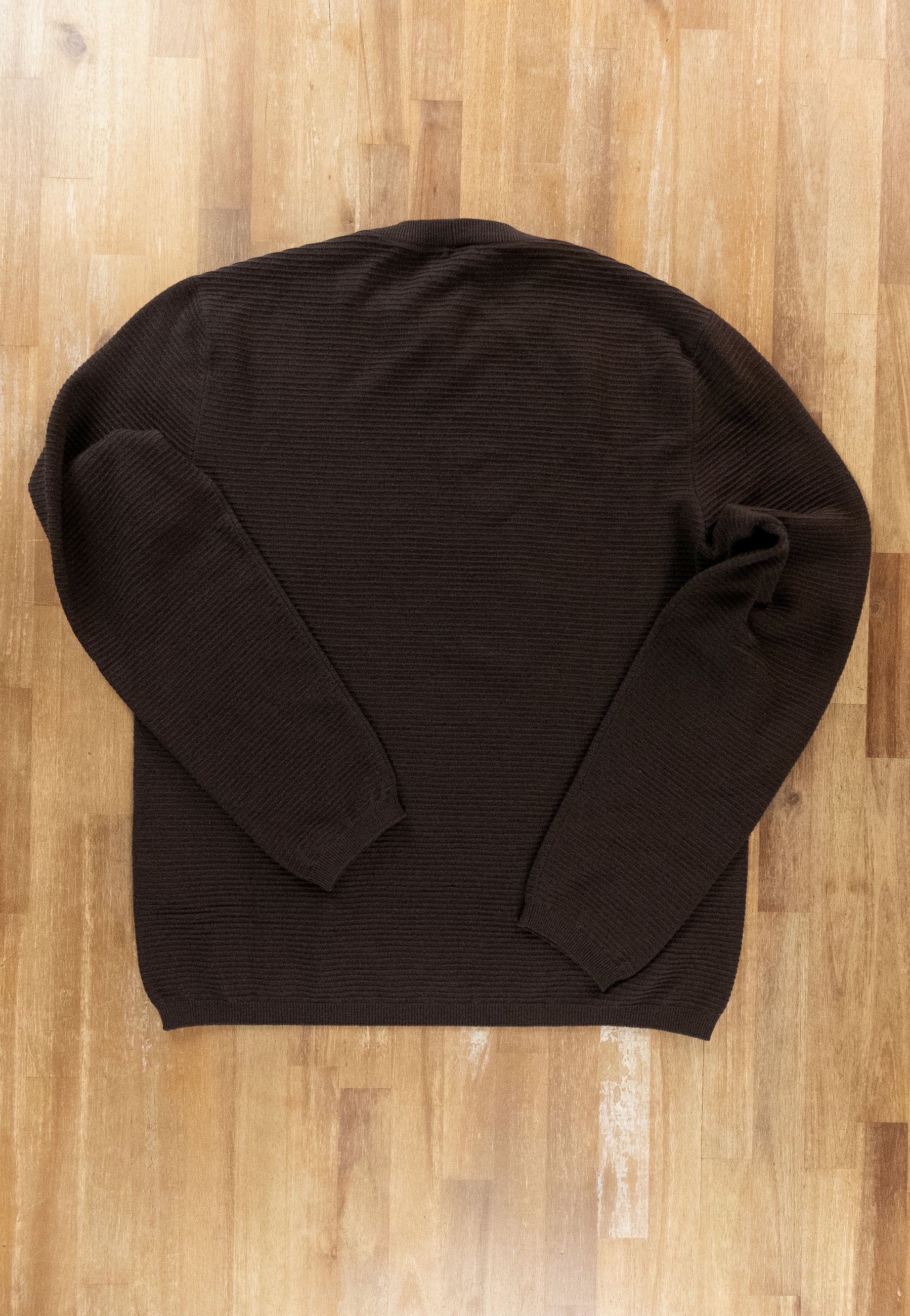 Giorgio Armani GIORGIO ARMANI mainline brown logo wool sweater XL Size US XL / EU 56 / 4 - 12 Thumbnail