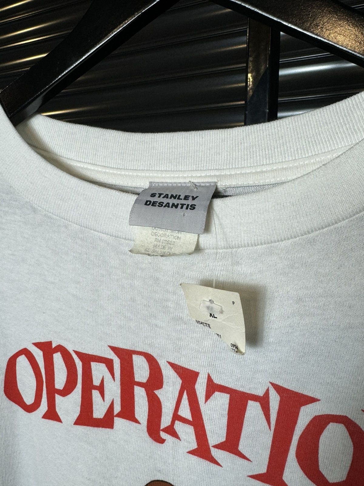 Vintage Vintage 90s Operation Stanley Desantis Tee New with tags XL Size US XL / EU 56 / 4 - 3 Thumbnail