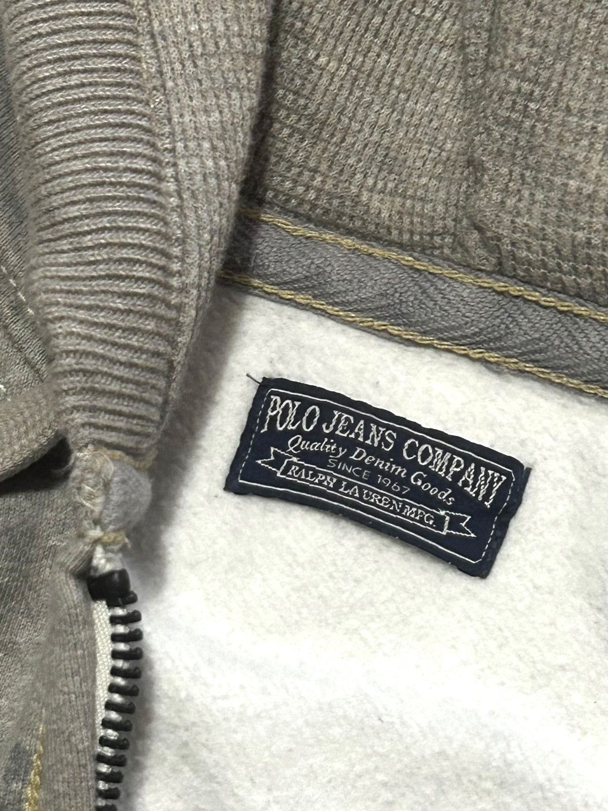 Polo Ralph Lauren Crazy Vintage Y2K Polo Jeans Company Full Zip Hoodie Size US M / EU 48-50 / 2 - 7 Thumbnail