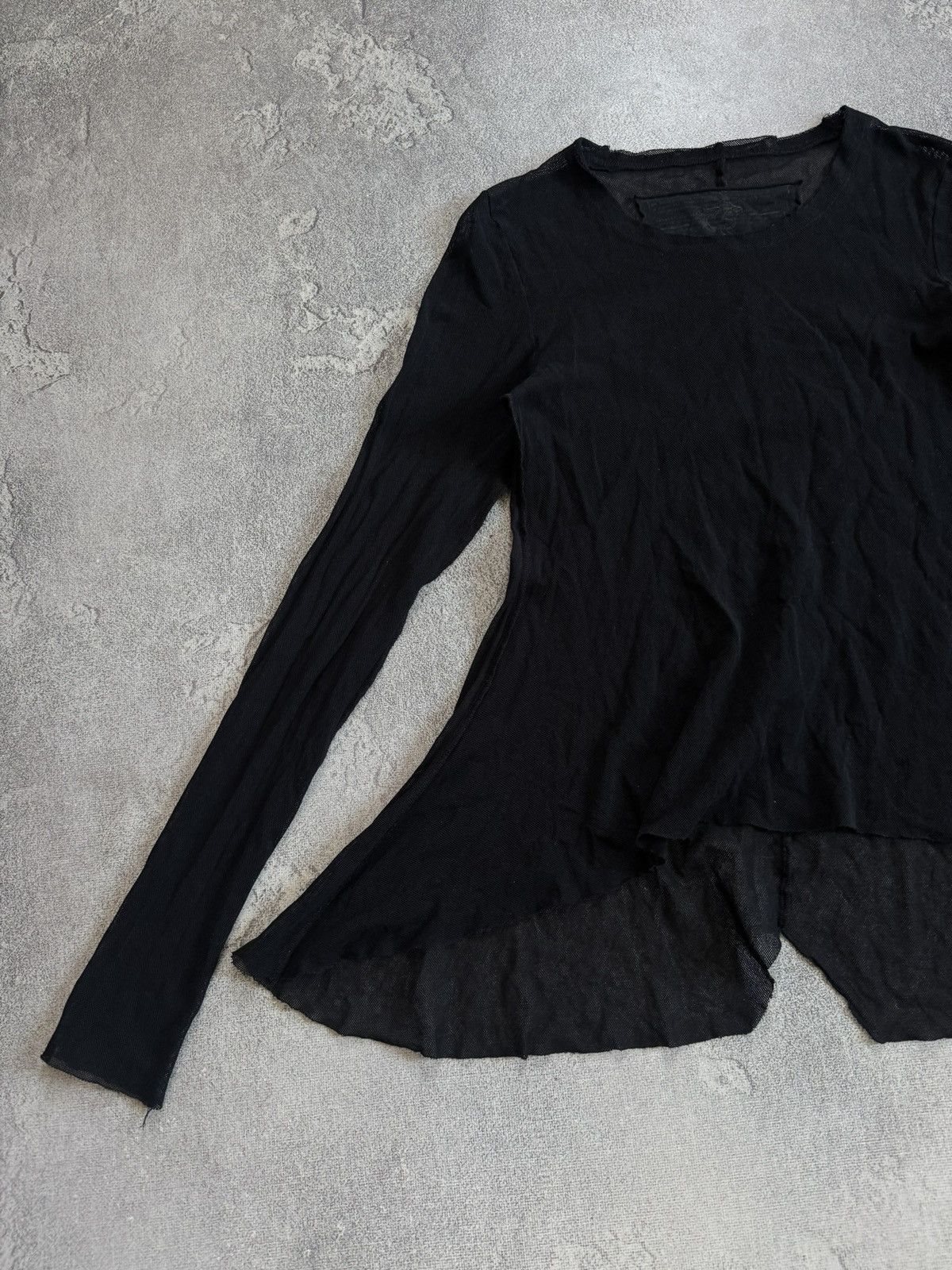 Rundholz Rundholz S/size mesh black dress avantgarde long sleeve y2k Size S / US 4 / IT 40 - 5 Thumbnail