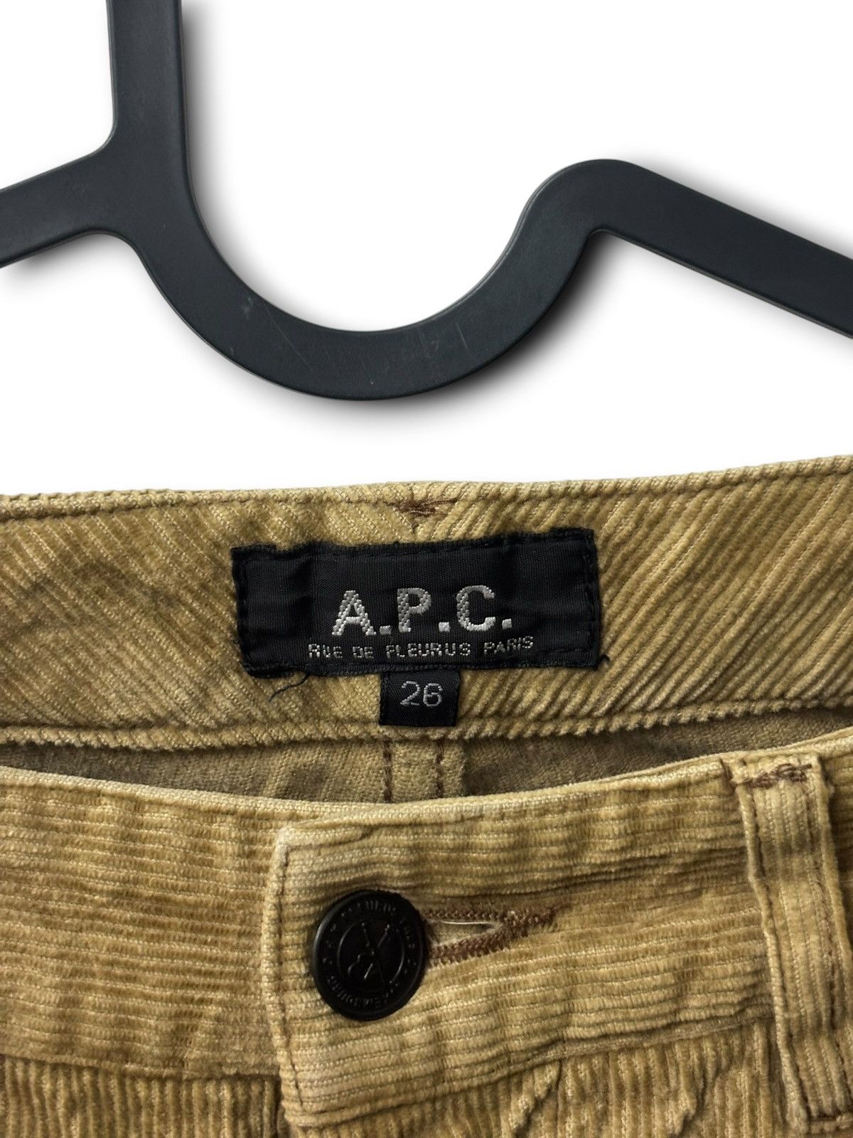 A.P.C. Vintage A.P.C. Rue De Fleurus Paris Corduroy Made In Japan Size US 29 - 6 Thumbnail