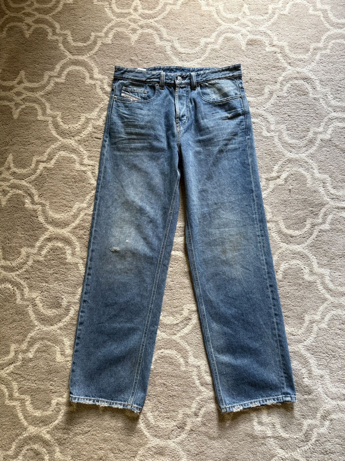 Diesel Diesel 2001 Relaxed Jeans Low Waist D-Macro Size US 30 / EU 46 - 1 Thumbnail