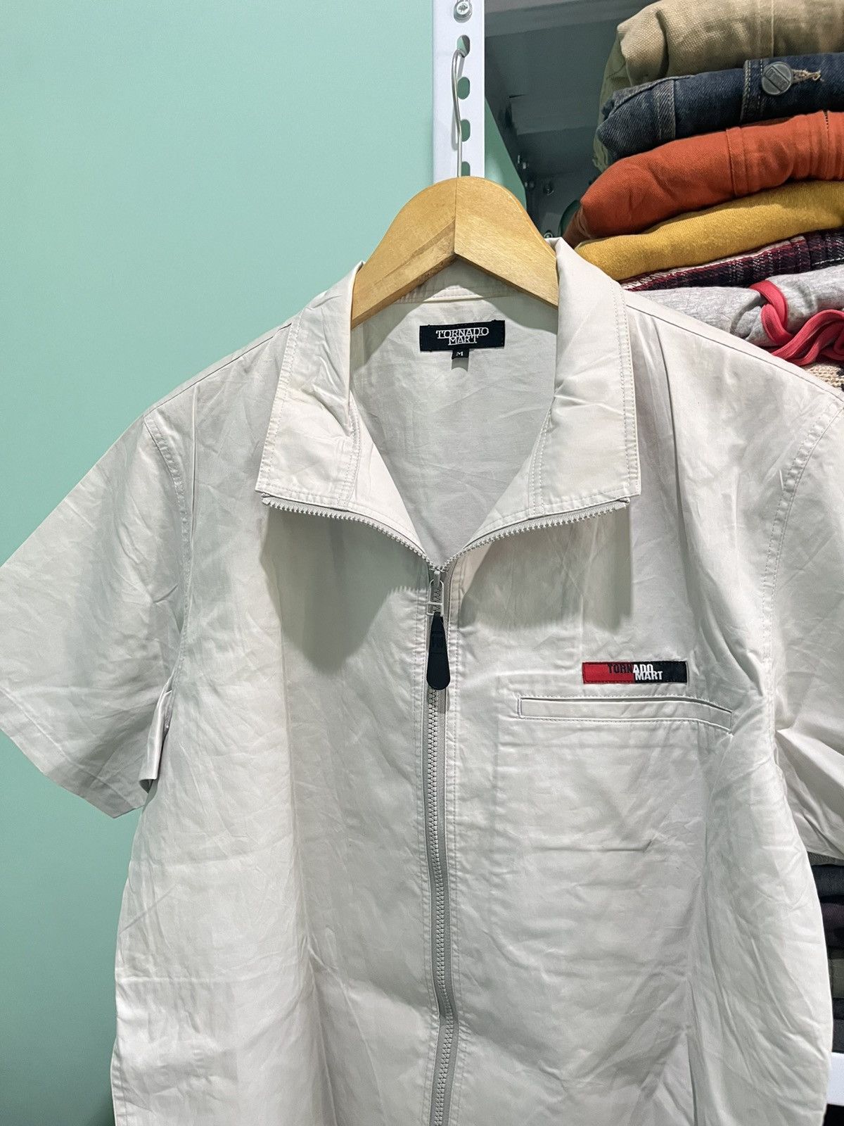 Tornado Mart Tornado Mart Zipper Shirt Size US M / EU 48-50 / 2 - 3 Thumbnail
