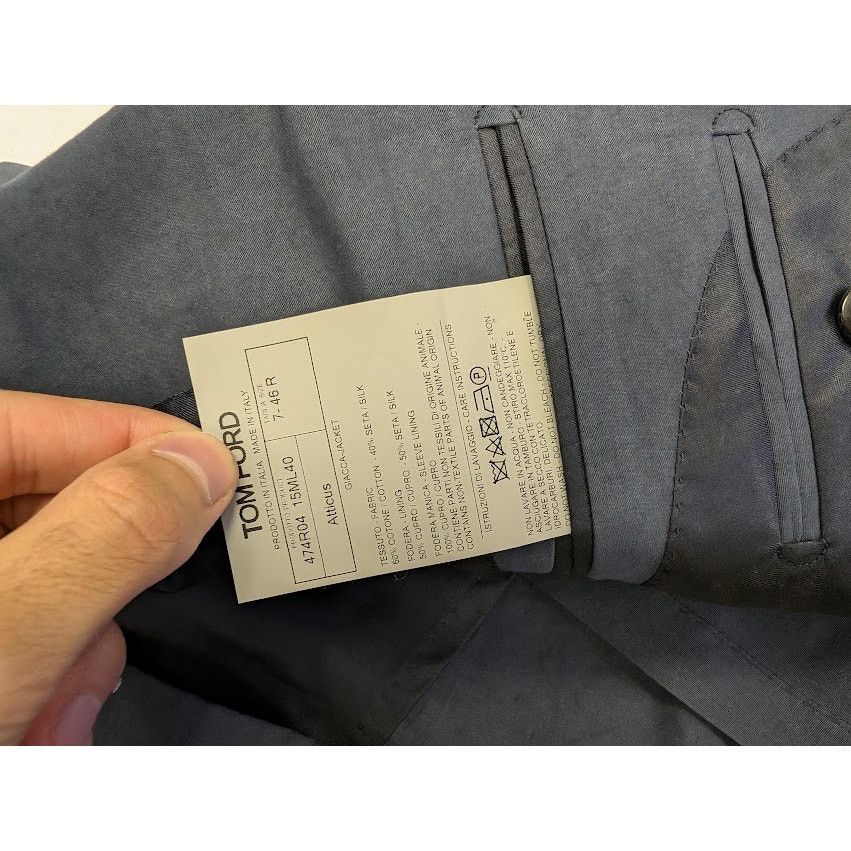 Tom Ford o1rshd1 Atticus Suit in Grey Size US S / EU 44-46 / 1 - 11 Thumbnail