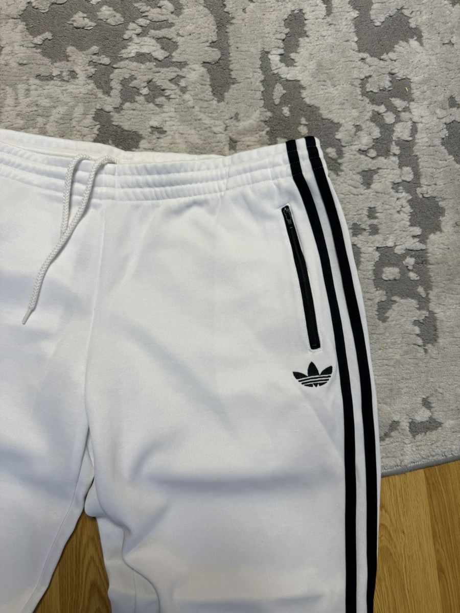 Adidas × Vintage Adidas Vintage Baggy Creased Pant Size 36" / US 14 / IT 50 - 3 Thumbnail