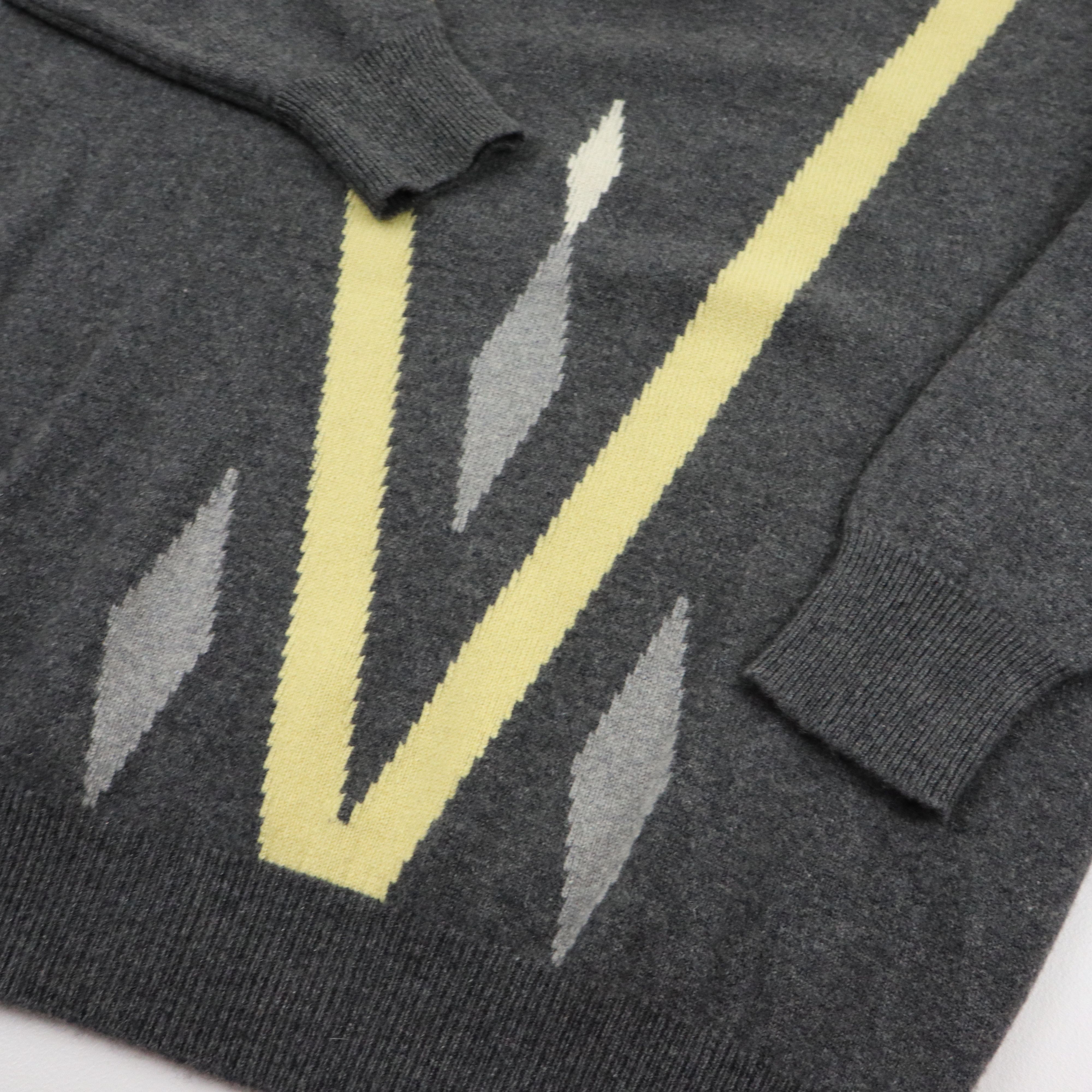 Alan Paine Vintage 70s 80s 100% Cashmere Mad Men Sweater Large 46 Size US L / EU 52-54 / 3 - 5 Thumbnail