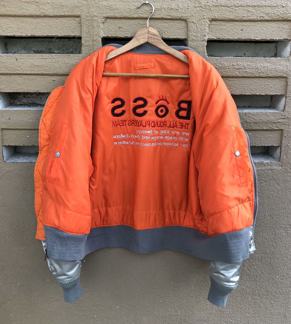 Vintage Vintage Flyer’s Man Intermediate Ma-1 Bomber Jacket USA 🇺🇸 Size US L / EU 52-54 / 3 - 11 Thumbnail