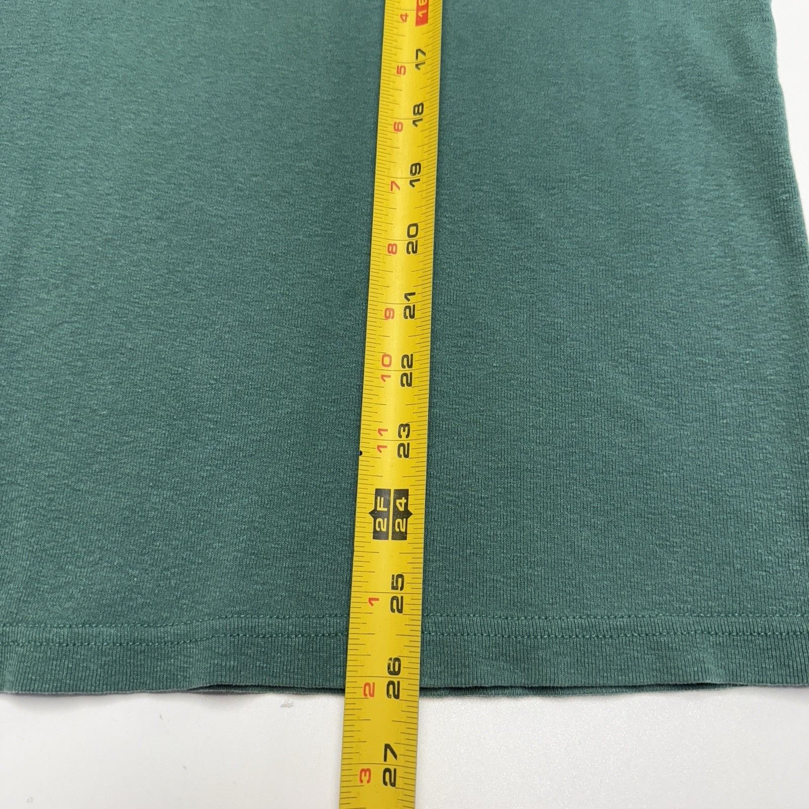 Vintage Vintage 90s Green Mock Neck Long Sleeve T Shirt Medium Size US M / EU 48-50 / 2 - 10 Thumbnail