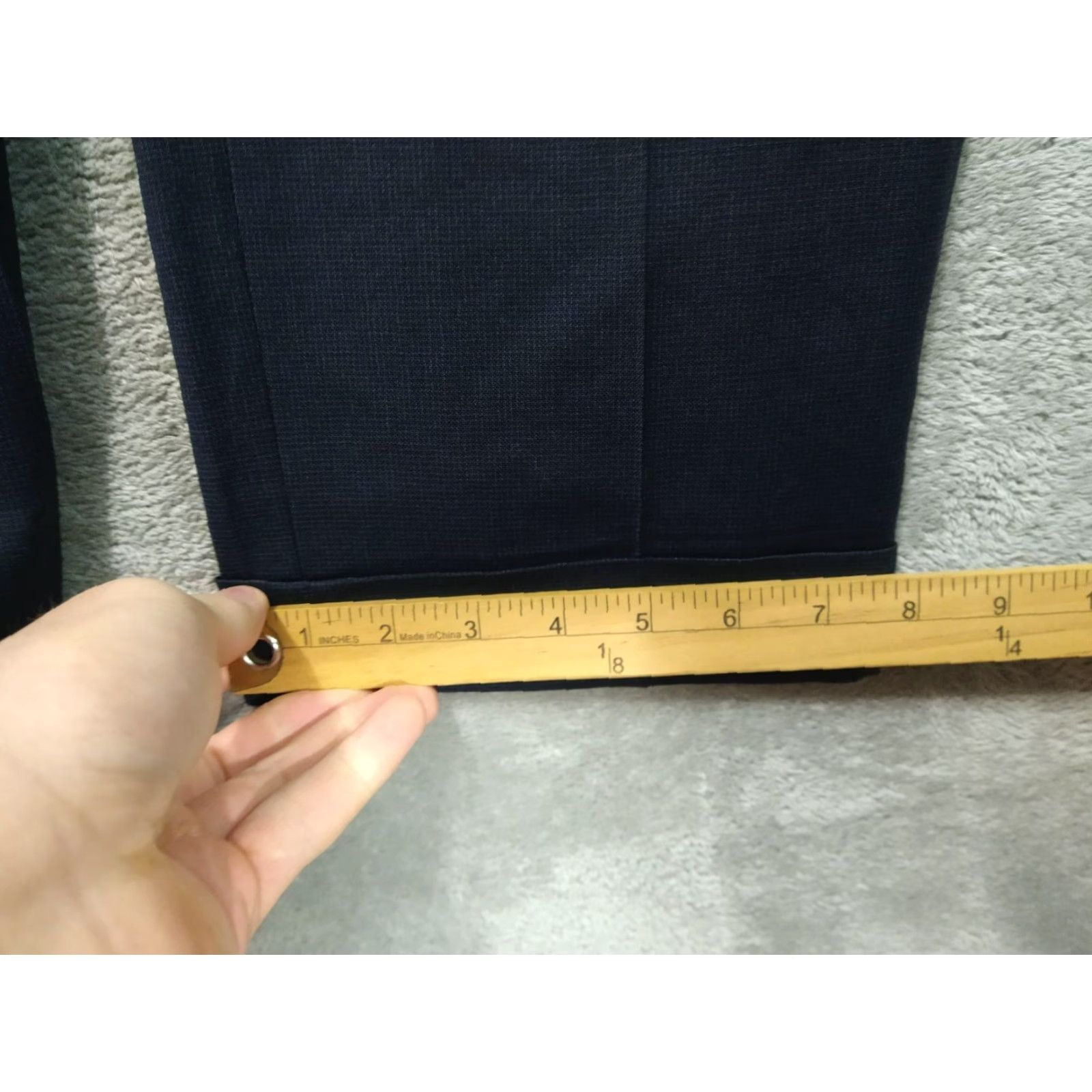 Ralph Lauren Ralph Lauren Pants Mens 34x32 Blue Wool Pleated Dress Straight Leg Mid Rise City Preppy Wedding Mens Size US 34 / EU 50 - 6 Thumbnail