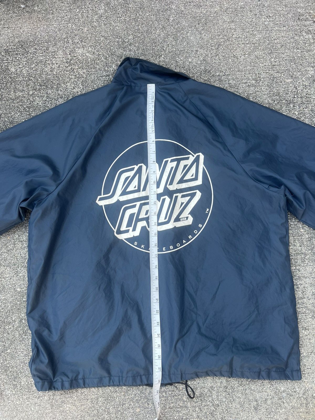 Santa Cruz Skateboards Vintage 80s 90s Santa Cruz Skateboards Coach Button Jacket Size US L / EU 52-54 / 3 - 20 Thumbnail