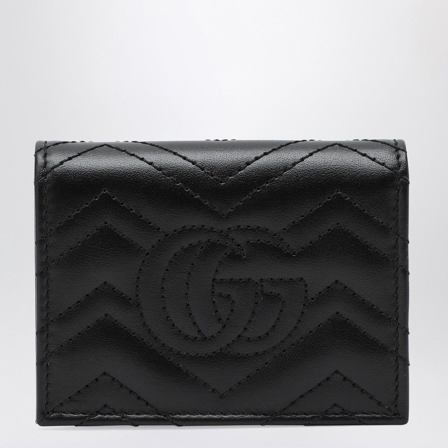 Gucci o1d2blof0824 Size: OS / GG Marmont Leather Small Wallet Size ONE SIZE - 3 Thumbnail