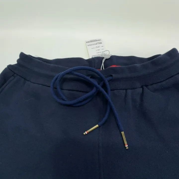 Thom Browne Thom Browne Classic Navy Sweatpants with Logo -2507 Size 39" - 3 Thumbnail