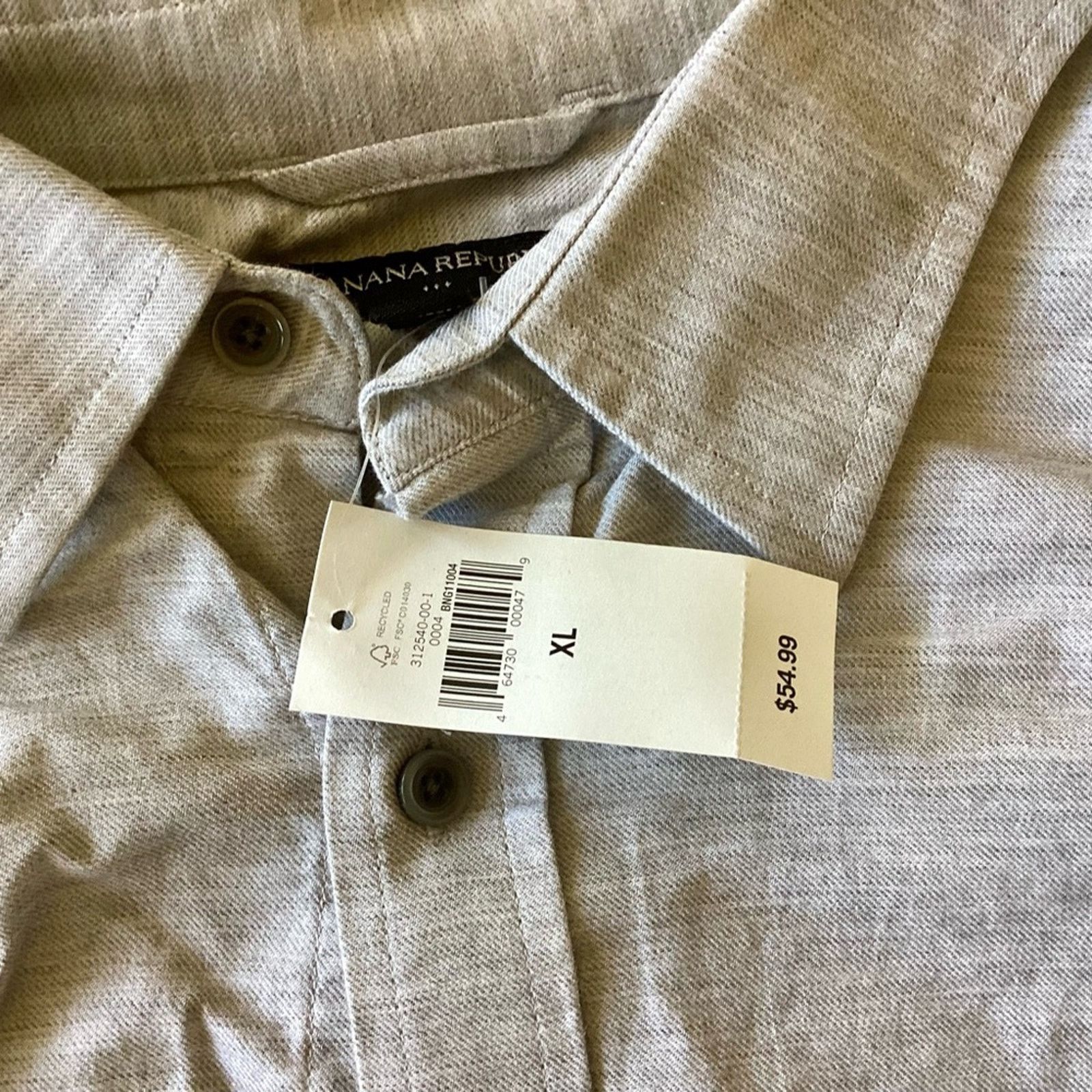 Banana Republic Banana Republic Button Down Shirt Size US XL / EU 56 / 4 - 5 Thumbnail
