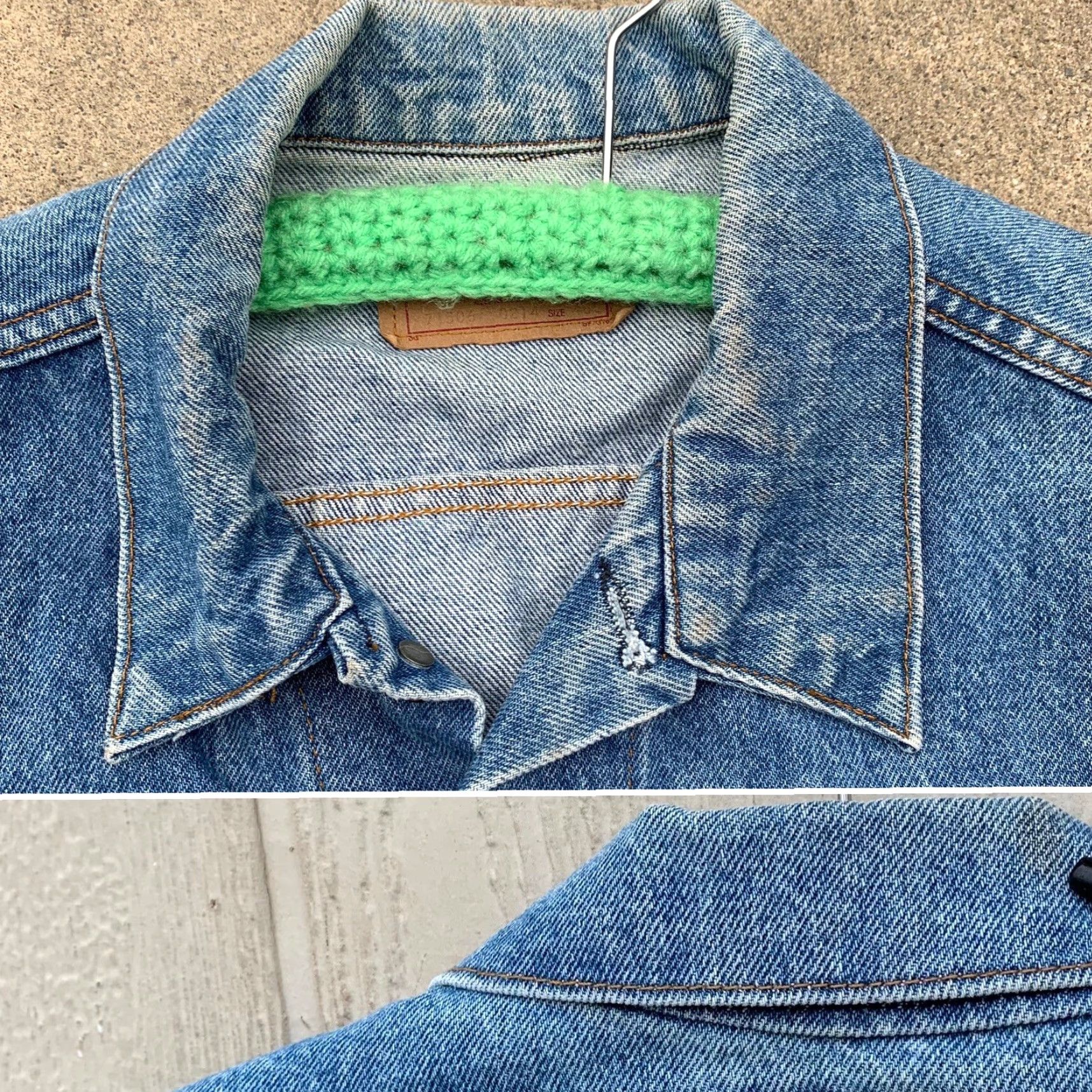 Levi's VINTAGE Levi's denim jacket trucker western Made in USA Size 46 L Blue Jeans/Trucker Regular Mens 80s 90s Cowboy Western Retro Size US 30 / EU 46 - 5 Thumbnail