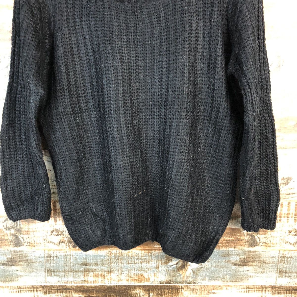 Homespun Knitwear × Japanese Brand Spica Black Knitwear #A2210 Size M / US 6-8 / IT 42-44 - 6 Thumbnail