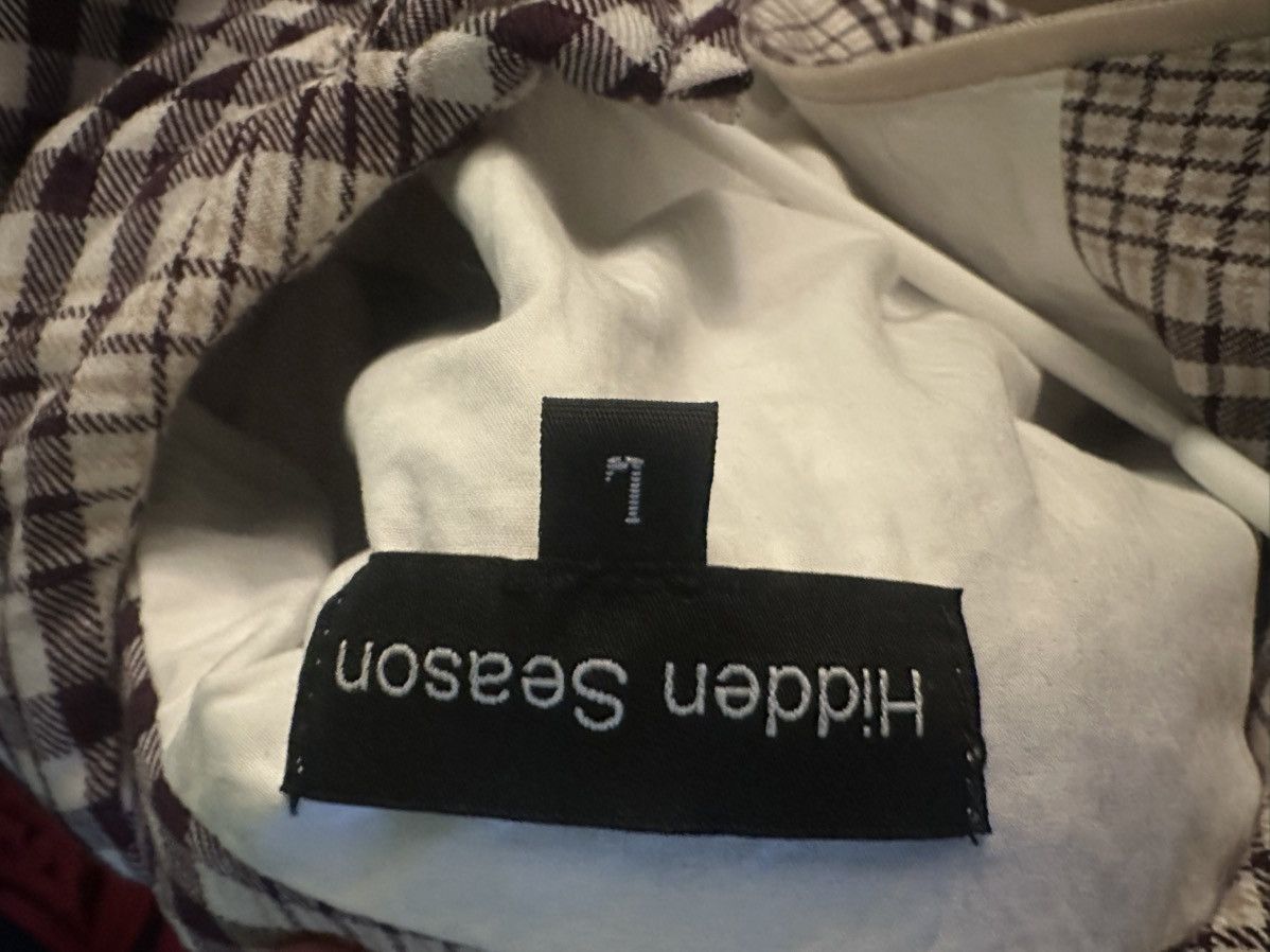 The GV Gallery Hidden Season Plaid Windbreaker Size US L / EU 52-54 / 3 - 3 Thumbnail