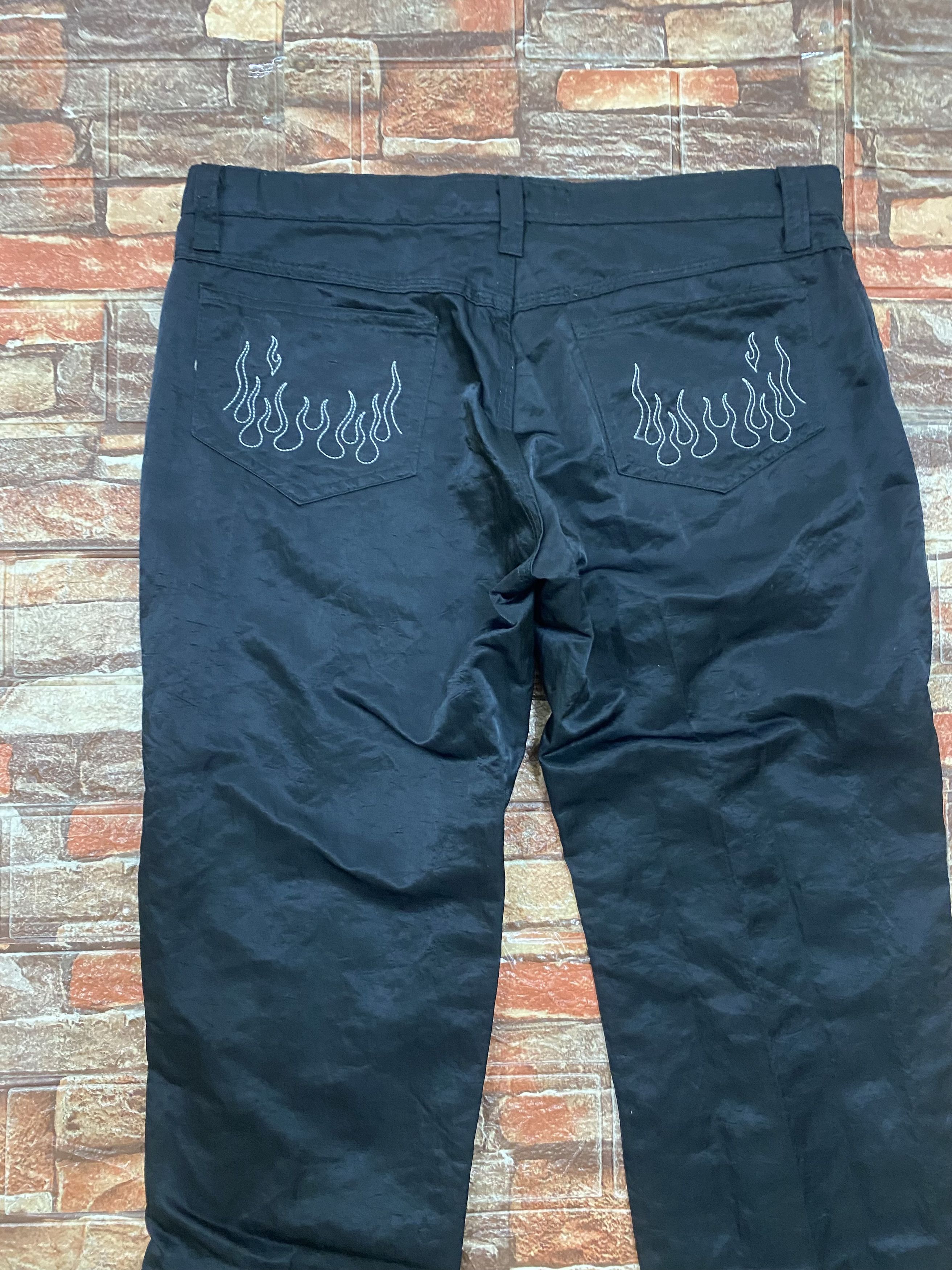 Other Porn Star Flame Pants Size 32" / US 10 / IT 46 - 4 Thumbnail