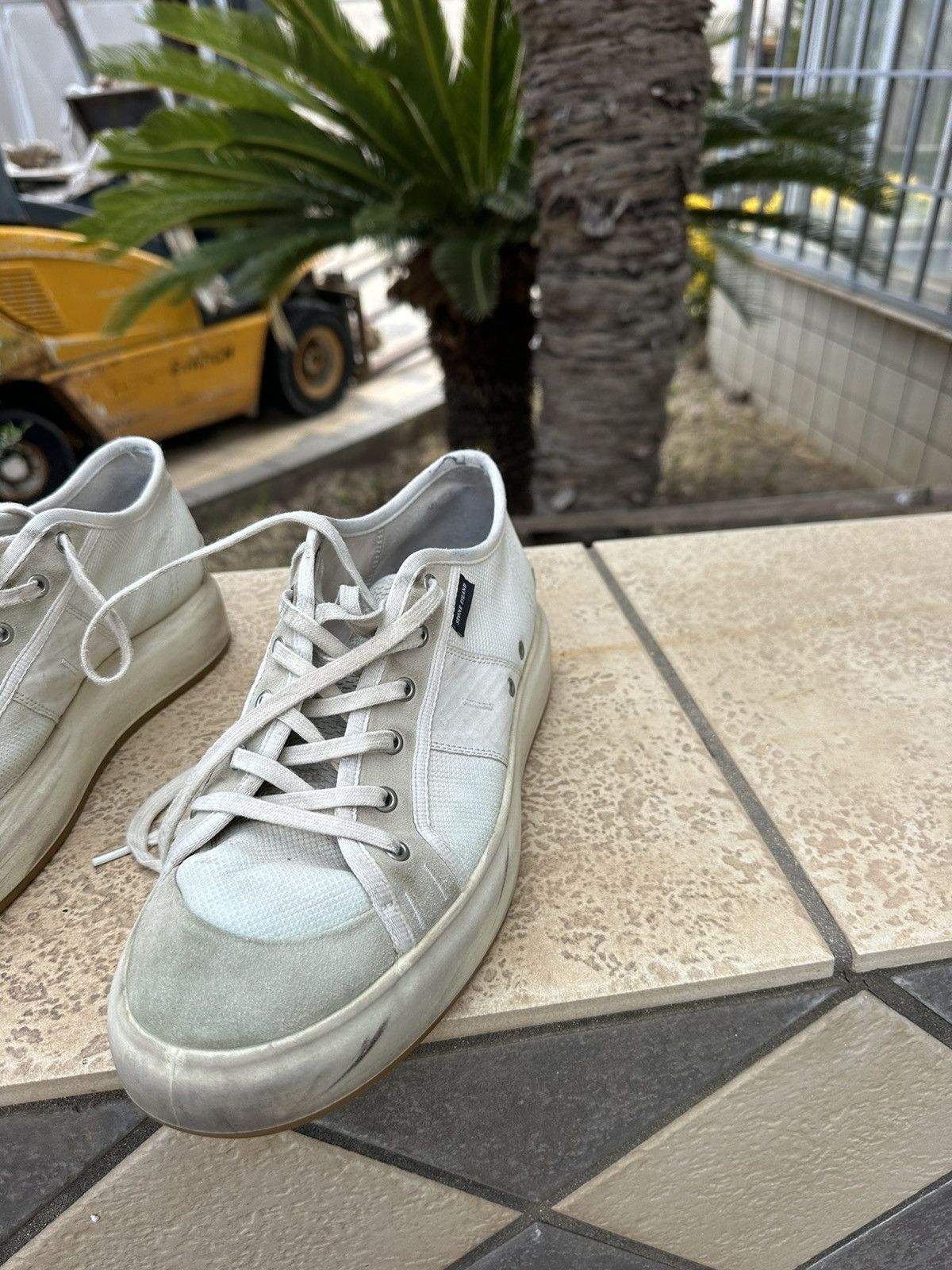 Ecco × Stone Island Stone Island x ECCO White Shoes Sneakers 42 size Size US 9 / EU 42 - 14 Thumbnail