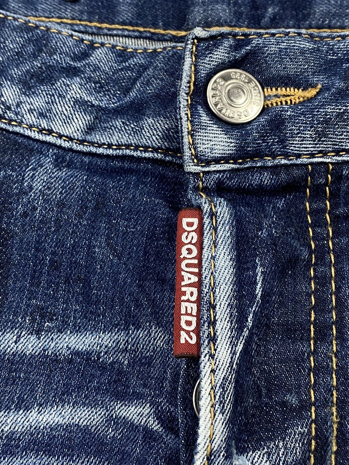 Dsquared2 LASTDROP🔥 Dsquared D2 Cool Girl Jeans Distressed Mini Shorts Size 30" / US 8 / IT 44 - 8 Thumbnail