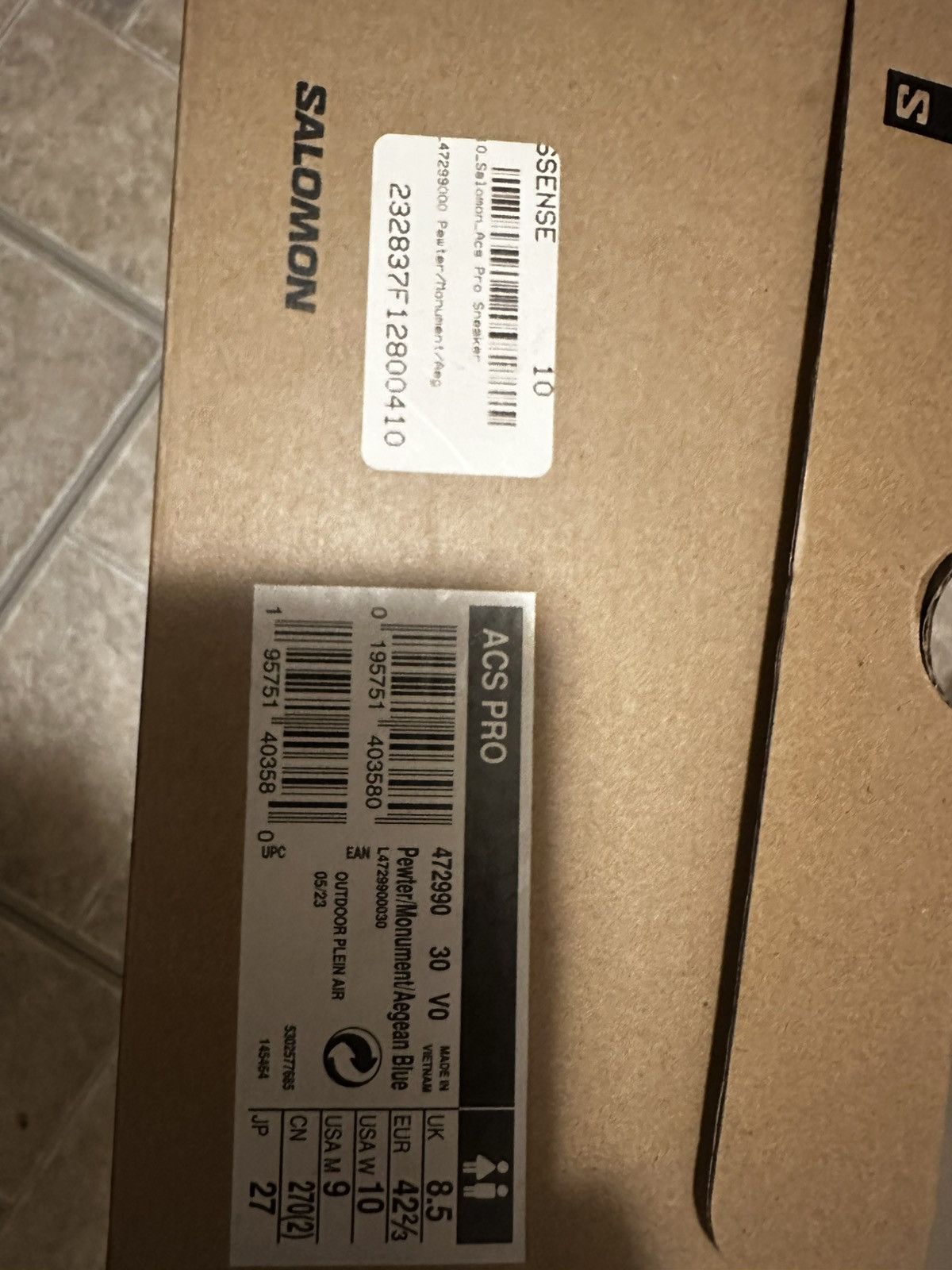 Salomon ACS Pro Size US 9 / EU 42 - 8 Thumbnail