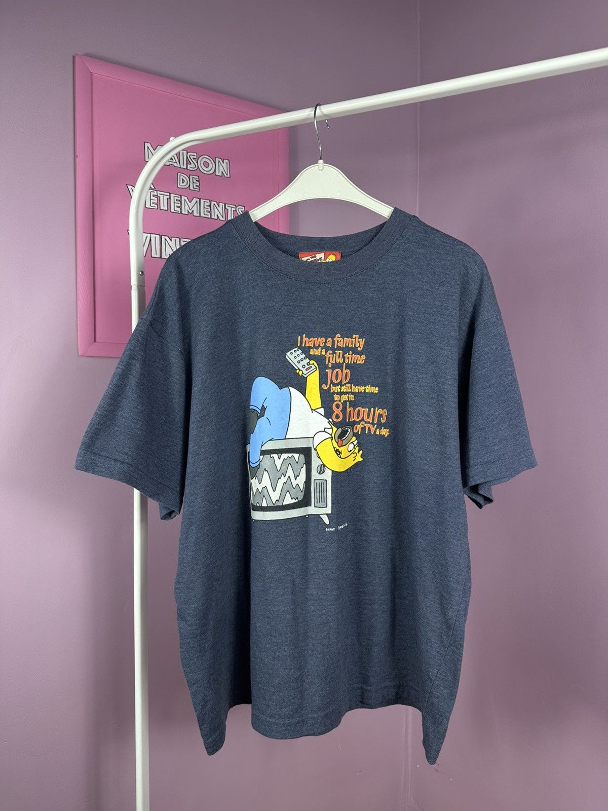 The Simpsons The Simpsons Tee 2000 Homer Fox Tv Vintage T Shirt Humor Cartoon Size US M / EU 48-50 / 2 - 1 Thumbnail
